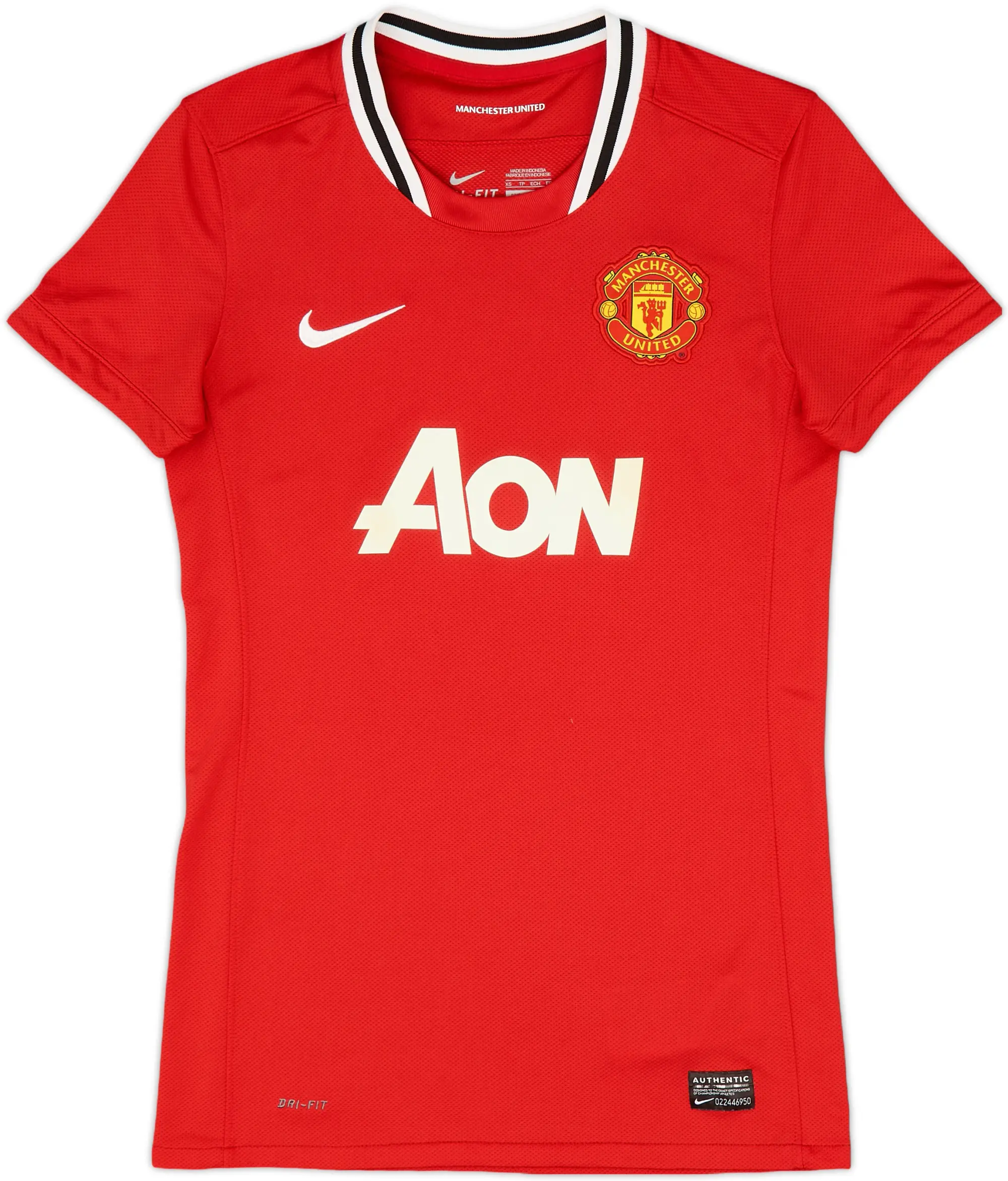 Nike Manchester United Baby SS Home Shirt 2011/12