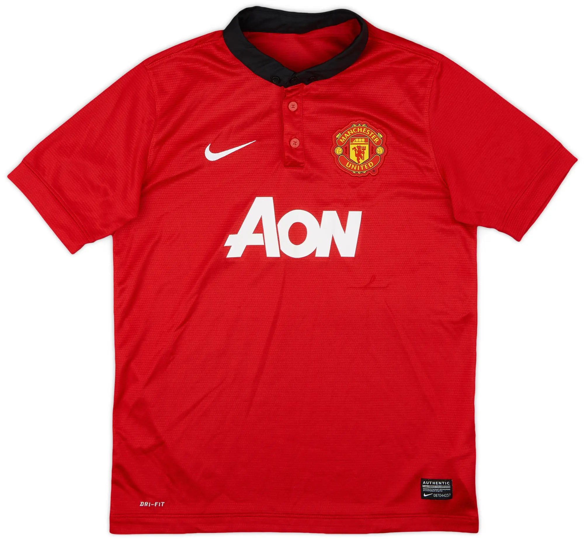 Nike 2013-14 Manchester United Home Shirt - 8/10 - (L.Boys)