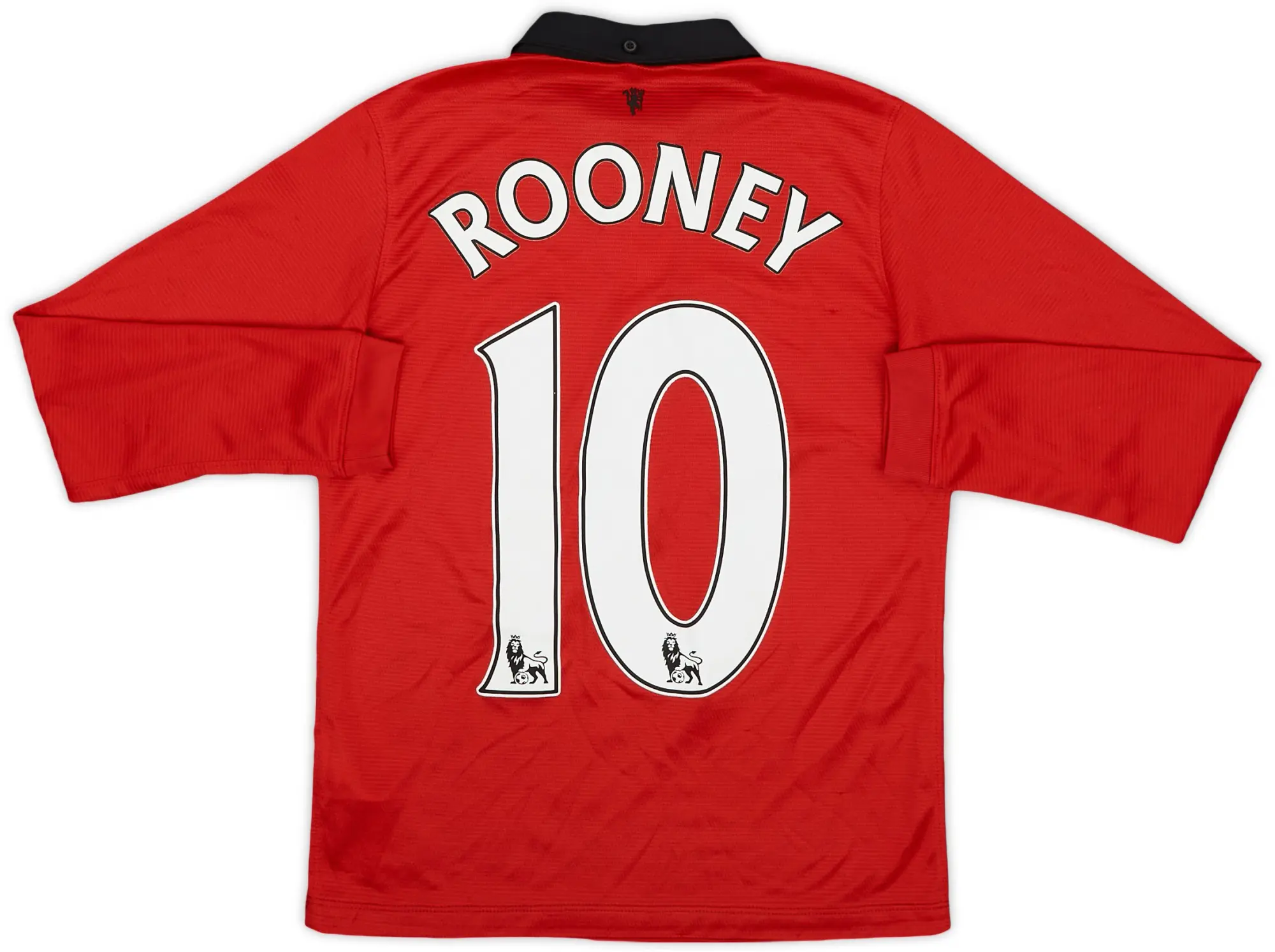 Nike 2013-14 Manchester United Home L/S Shirt Rooney #10 - 7/10 - (M.Boys)