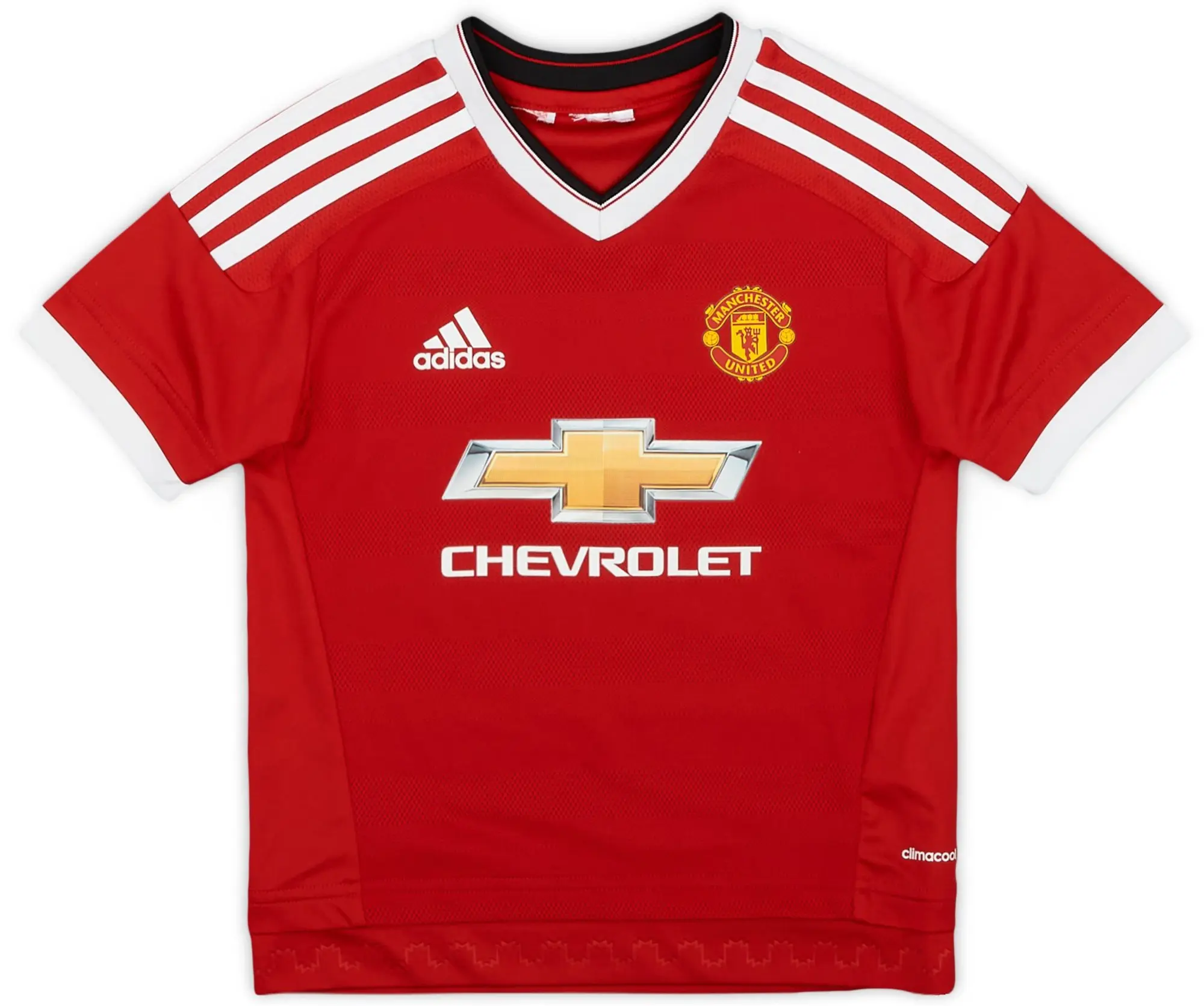 adidas 2015-16 Manchester United Home Shirt - 8/10 - (5-6 Years)