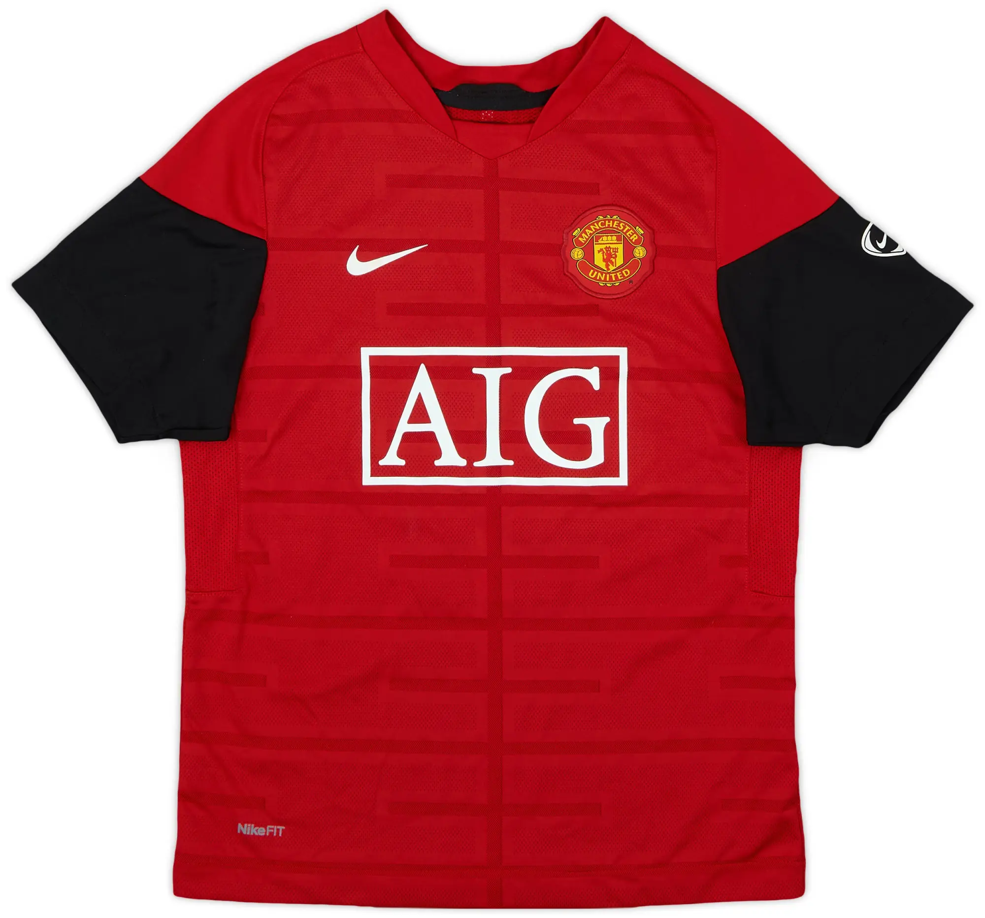 2009-10 Manchester United Nike Polo Shirt - 8/10 - (XL)