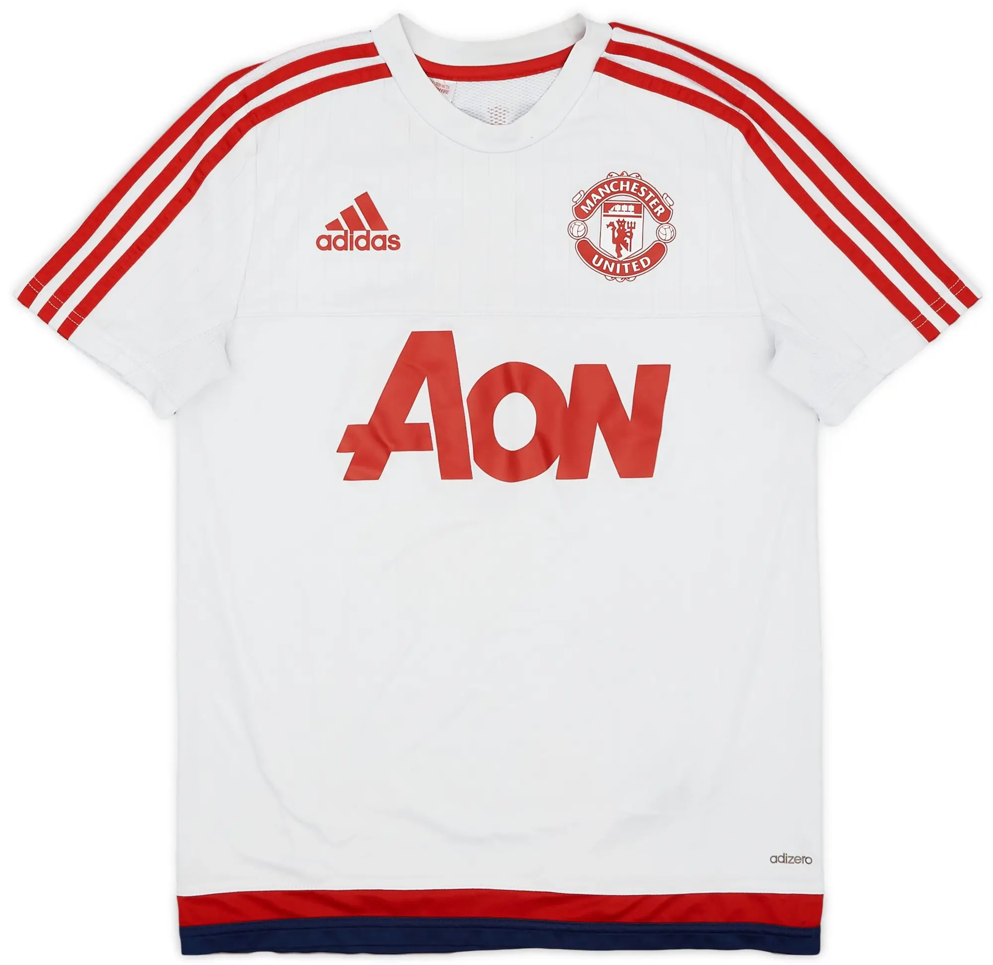 adidas 2015-16 Manchester United adizero Training Shirt - 7/10 - (L.Boys)