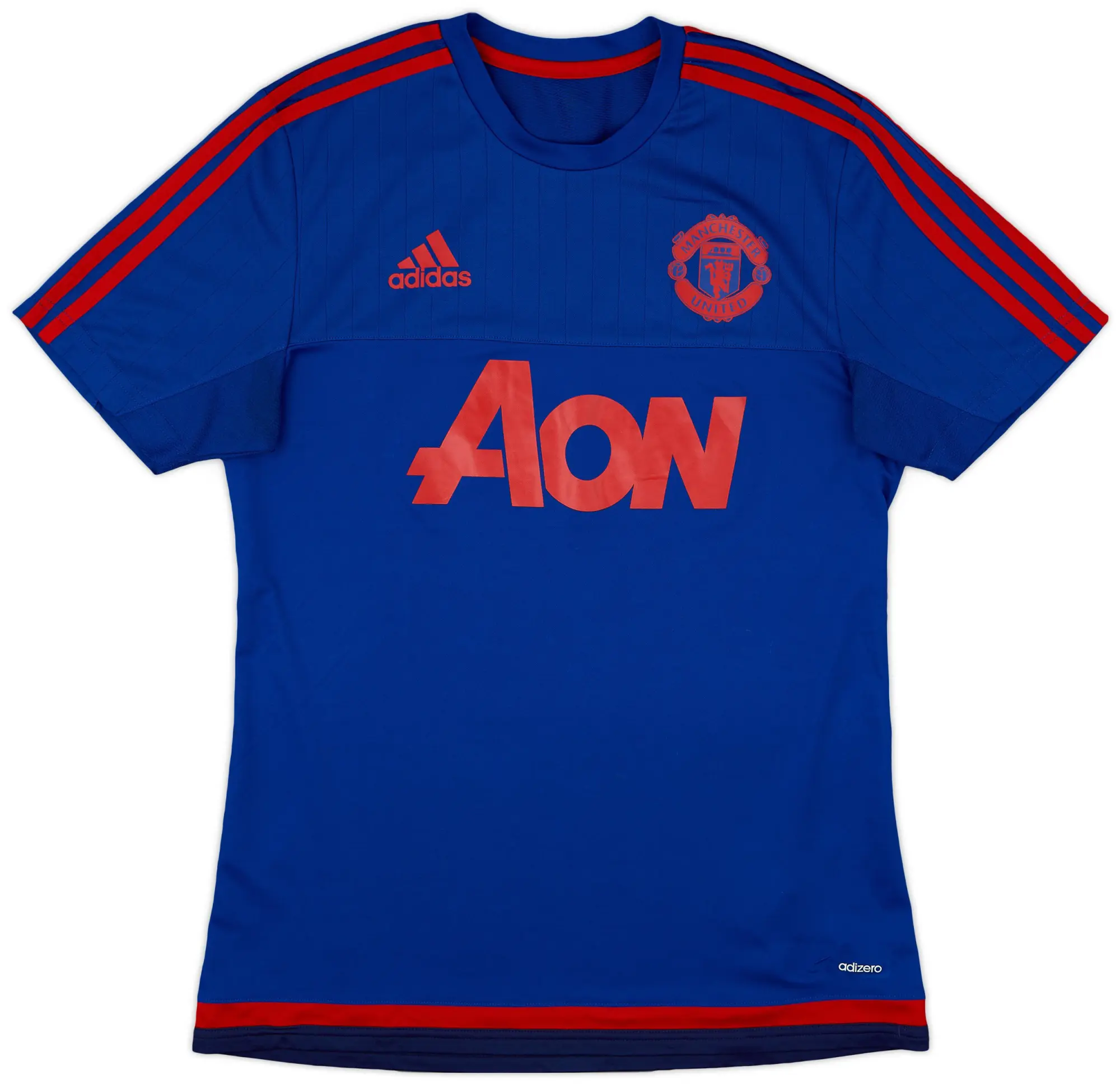 adidas 2015-16 Manchester United adizero Training Shirt - 9/10 - (M)