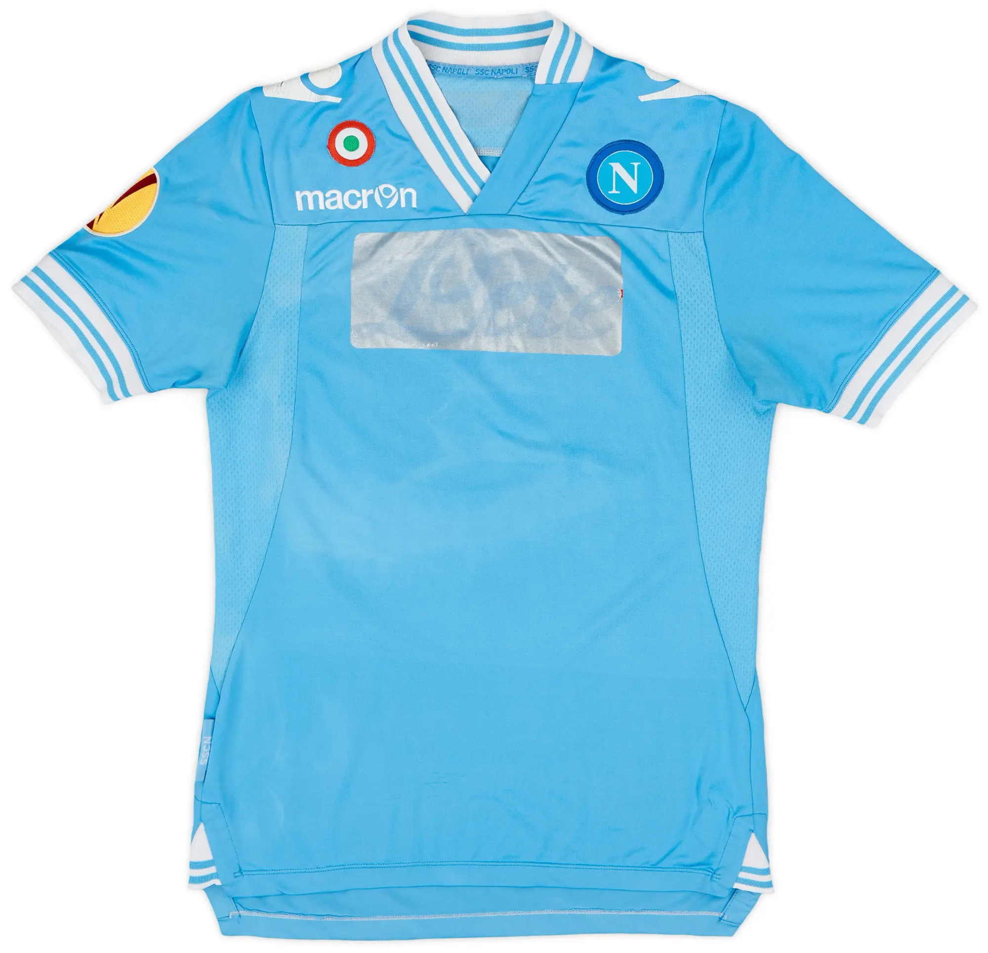 Macron 2012-13 Napoli Home Shirt - 3/10 - (M)