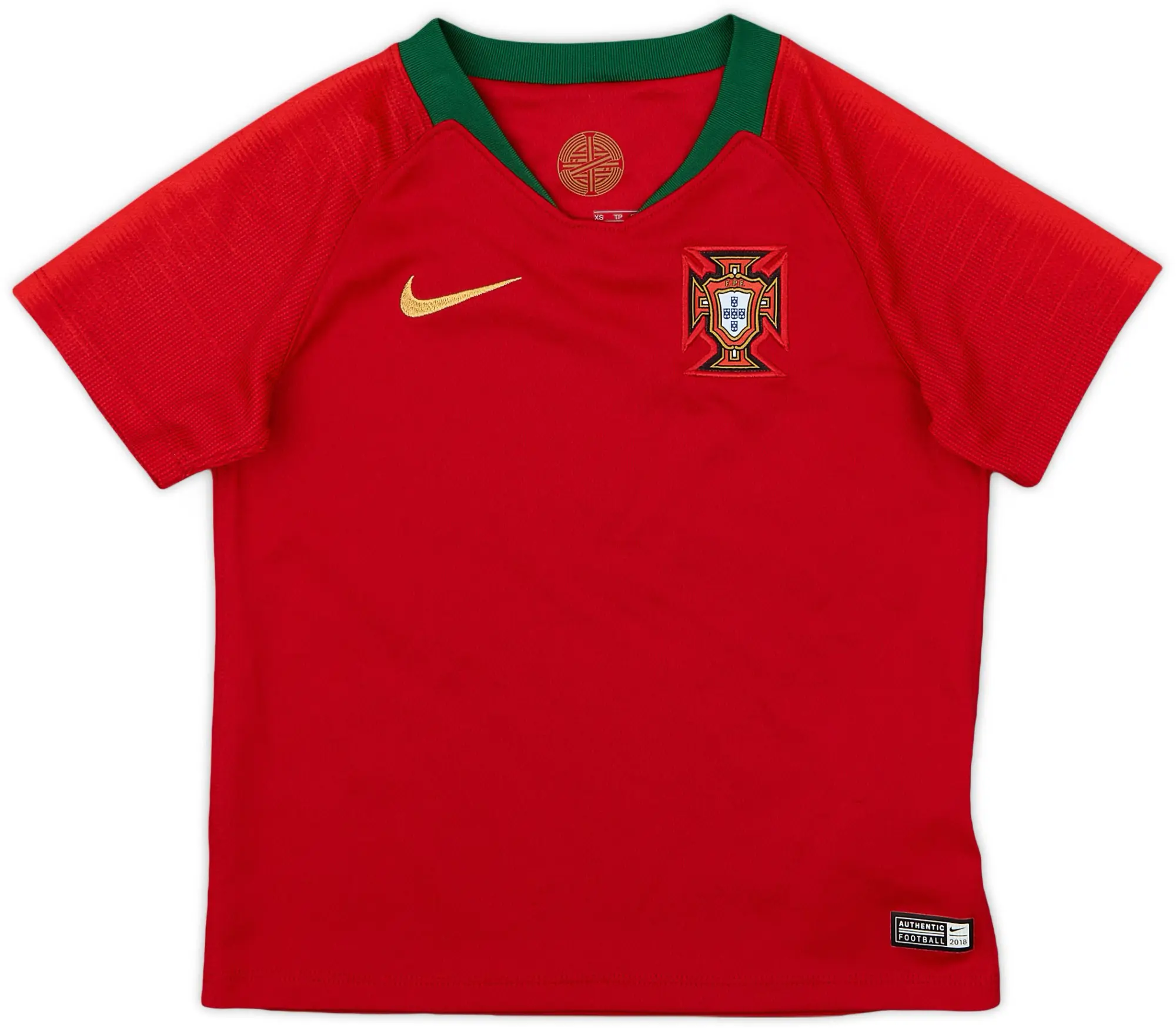 Nike 2018-19 Portugal Home Shirt - 9/10 - (3-4 Years)