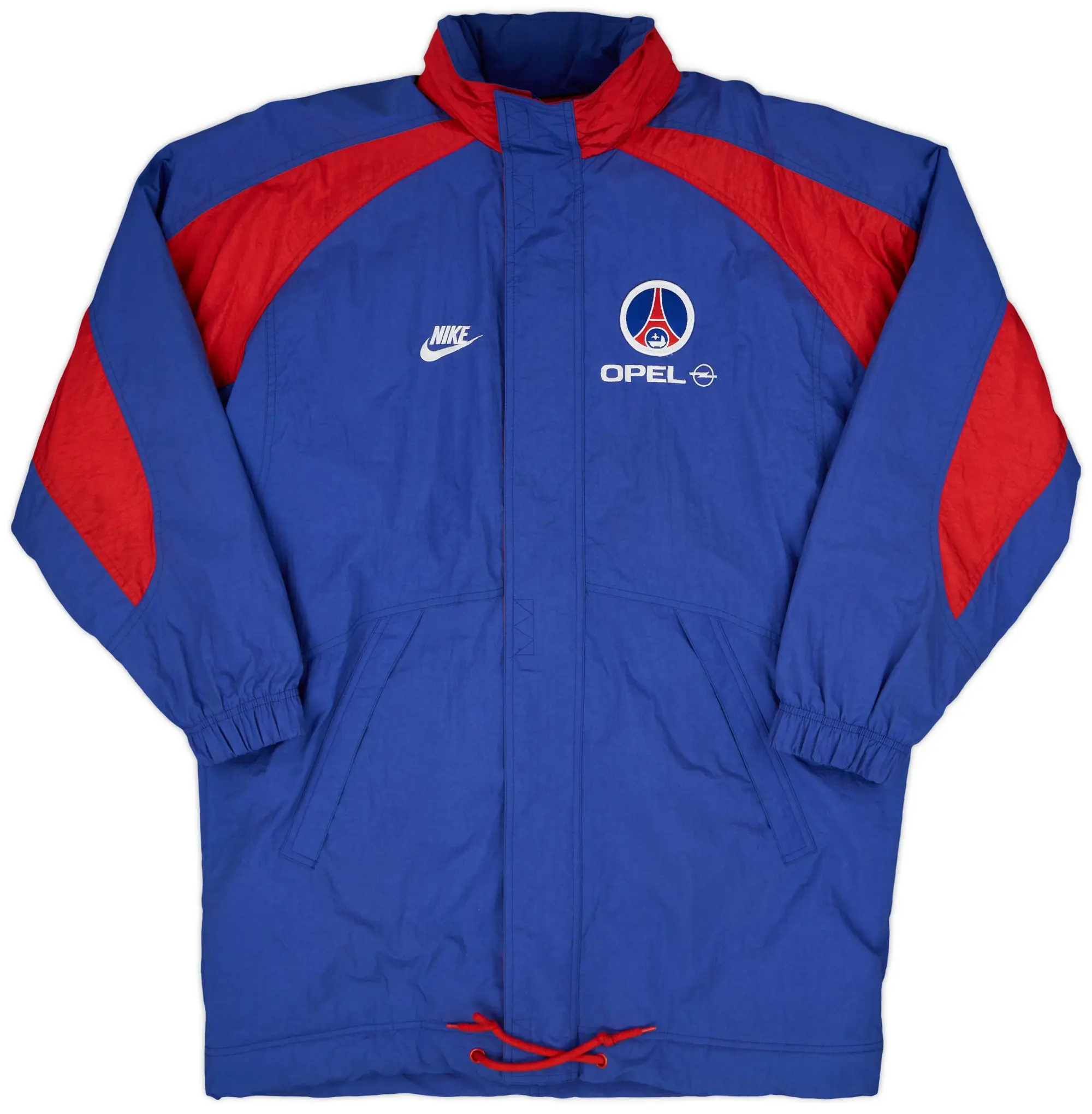 1995-96 Paris Saint-Germain Nike Padded Bench Coat - 8/10 - (L)