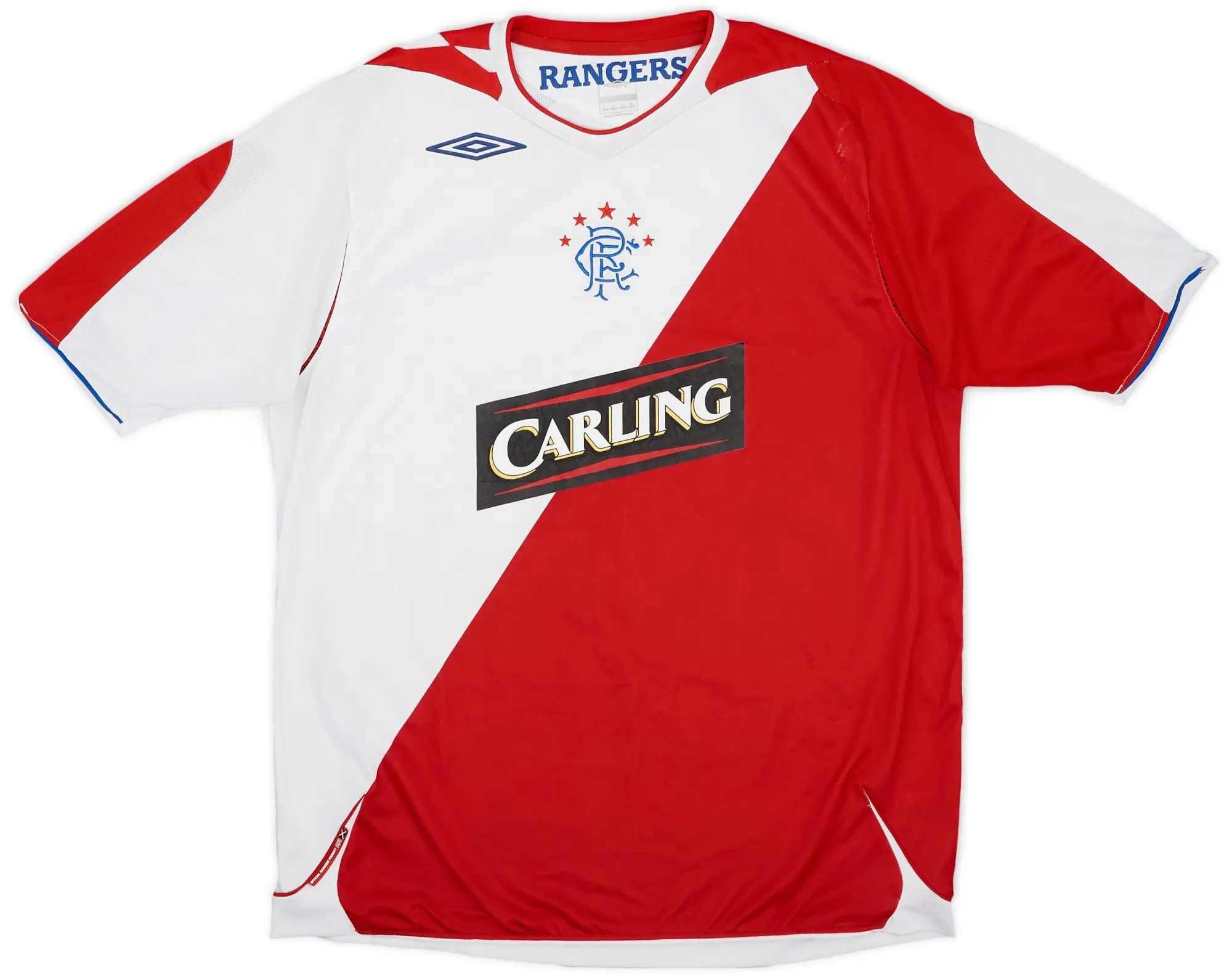 Umbro 2006-07 Rangers Away Shirt - 6/10 - (L)