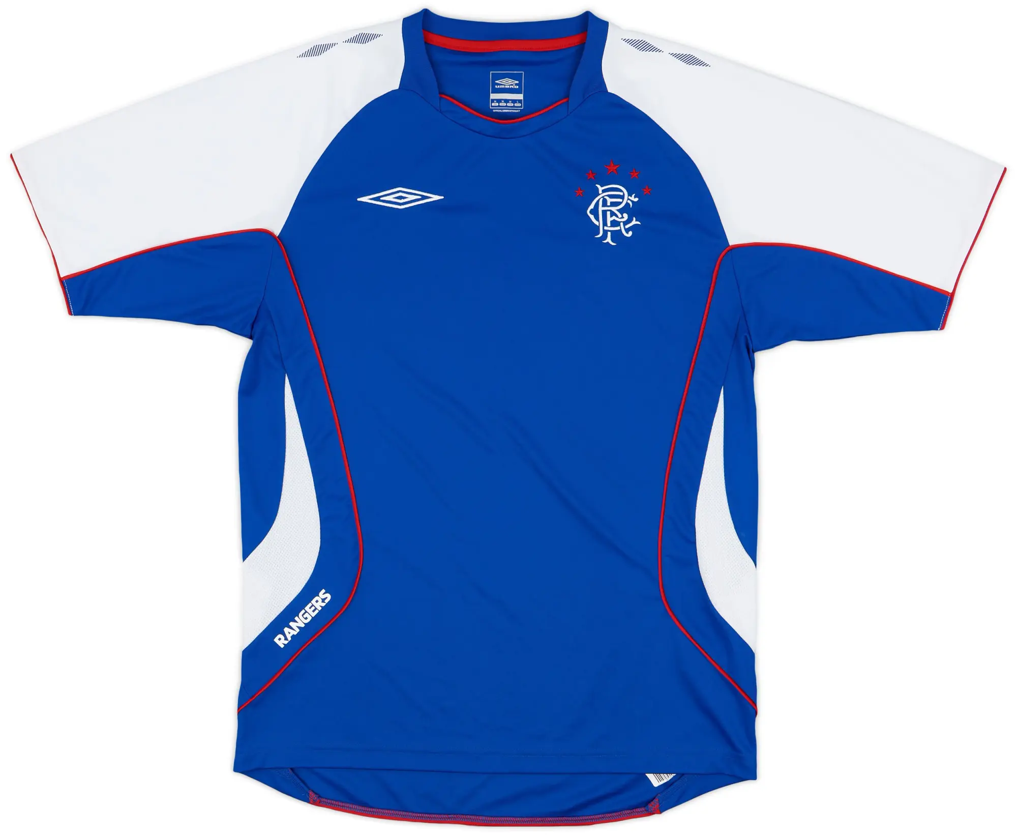 2007-08 Rangers Umbro Training Shirt - 9/10 - (M)