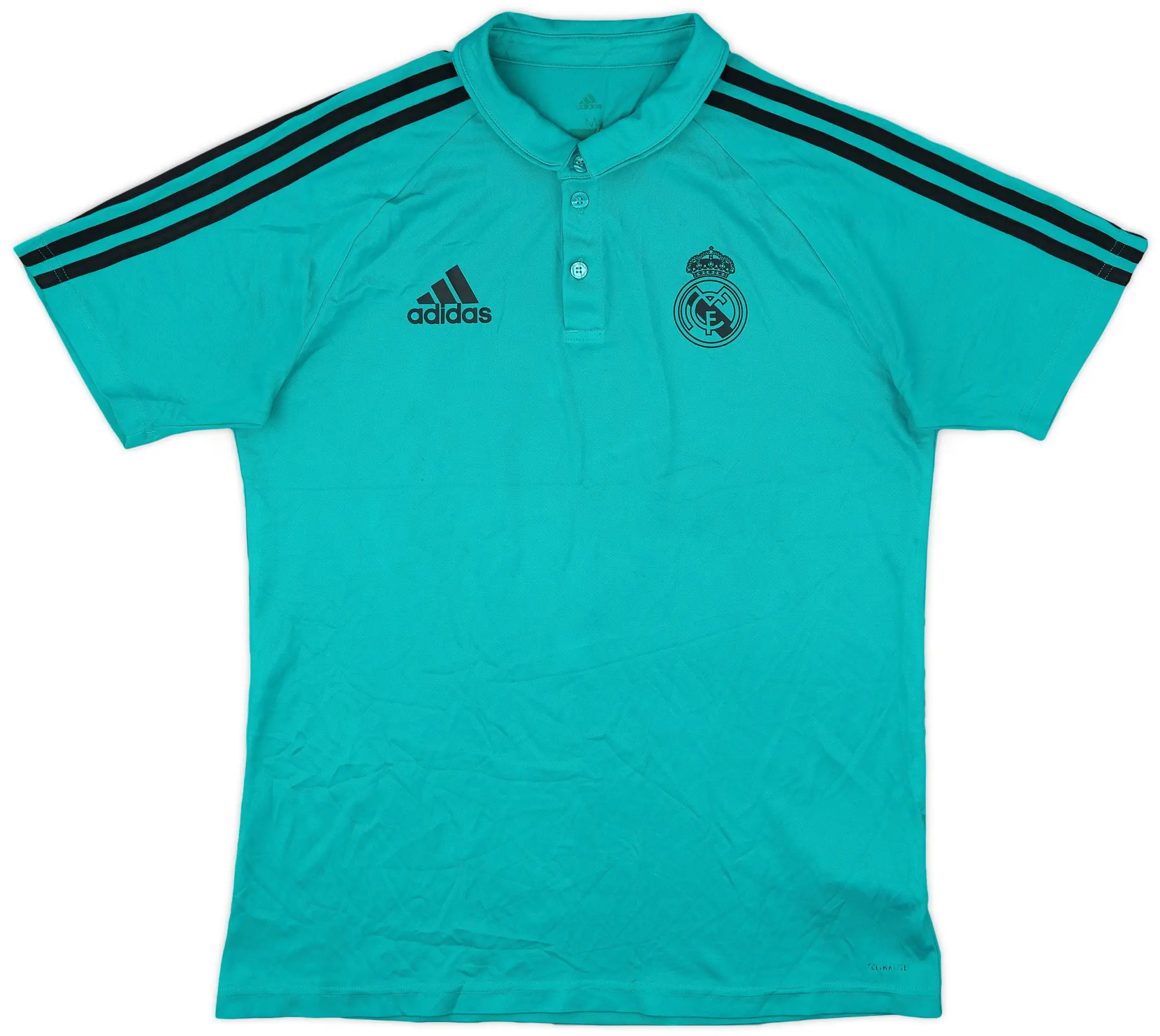 2017-18 Real Madrid adidas Polo Shirt - 6/10 - (M)