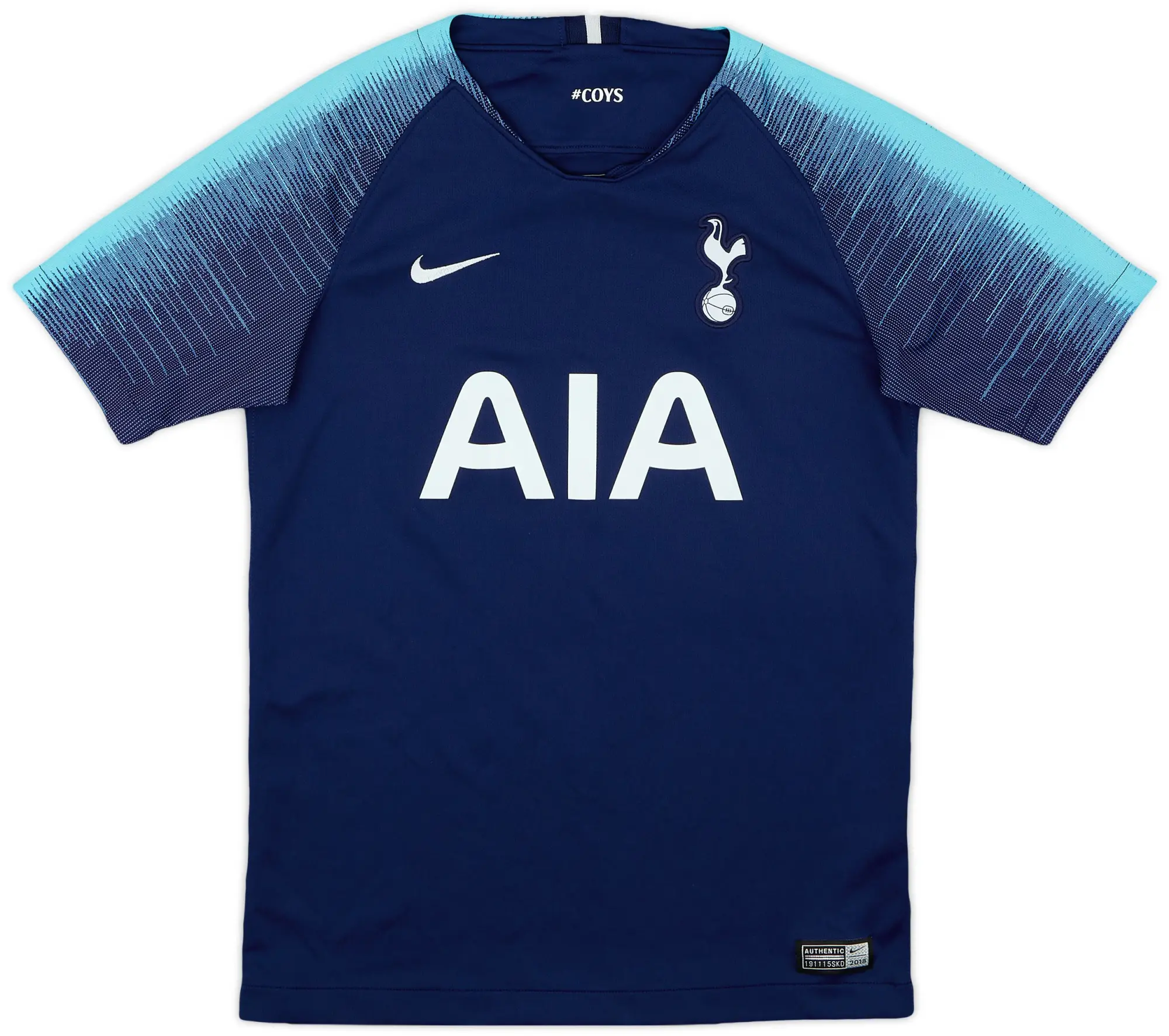 Nike 2018-19 Tottenham Away Shirt - 9/10 - (L.Boys)