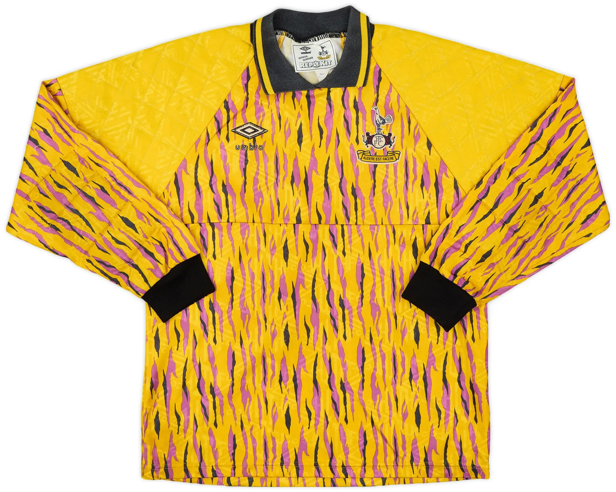 Umbro 1991-93 Tottenham GK Shirt #1 - 7/10 - (L.Boys)