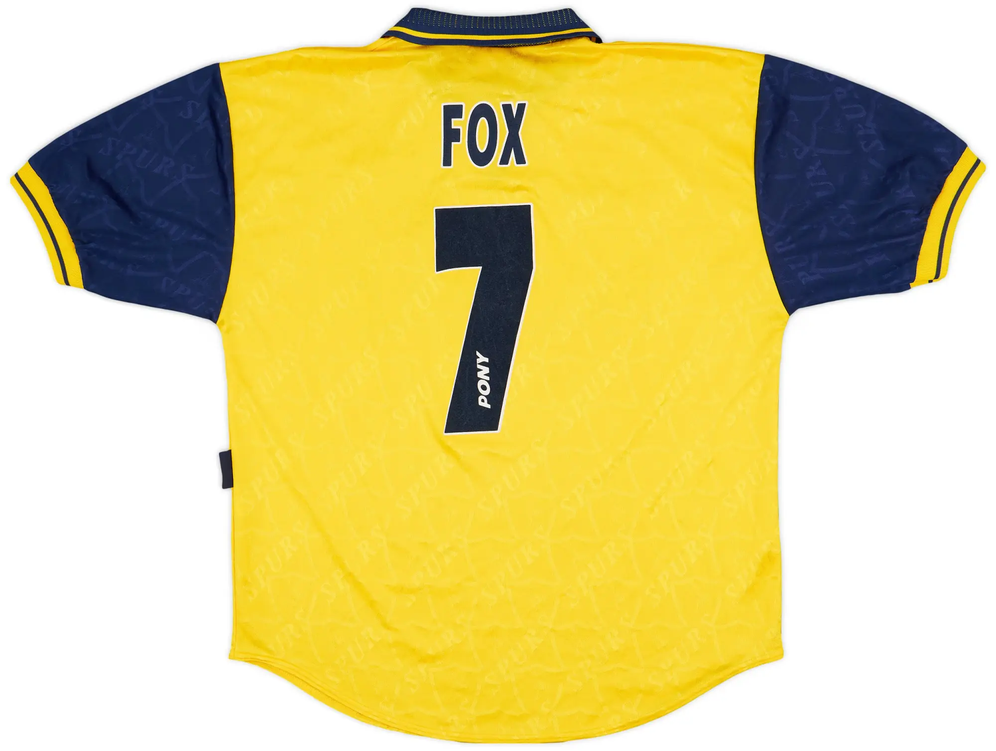 1995-97 Tottenham Third Shirt Fox #7 - 7/10 - (L)