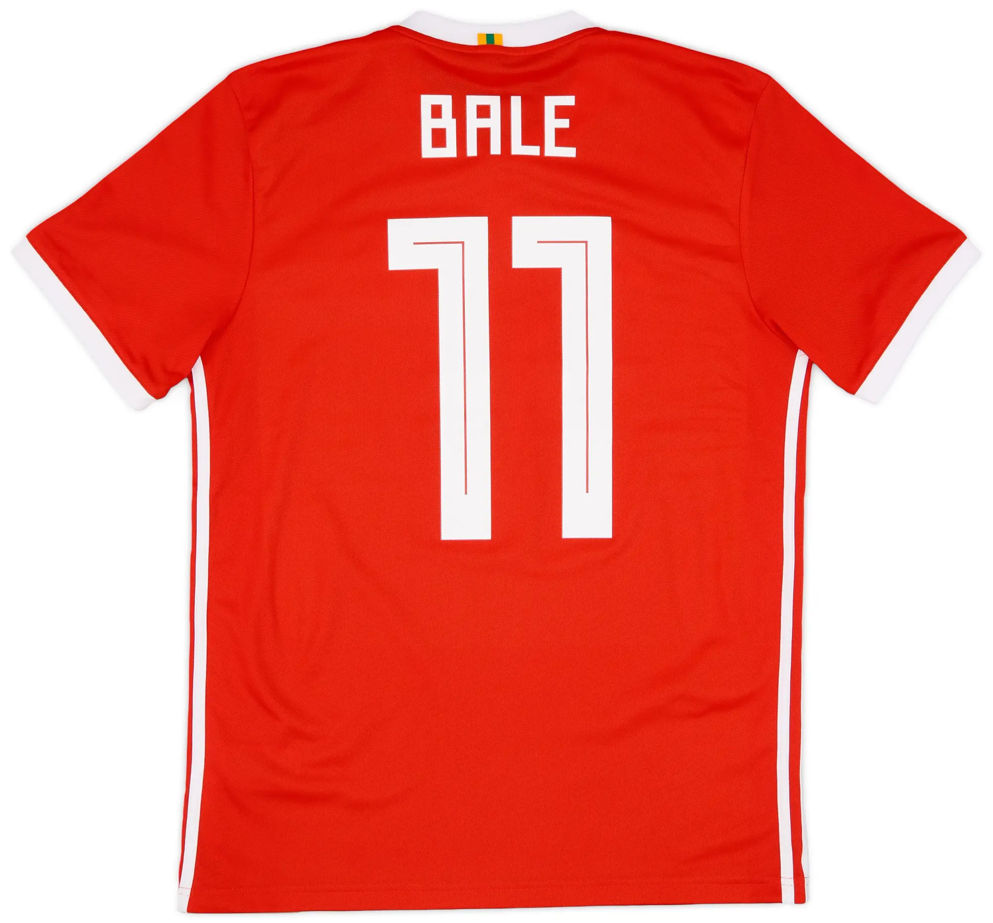 adidas 2018-19 Wales Home Shirt Bale #11 - 9/10 - (M)