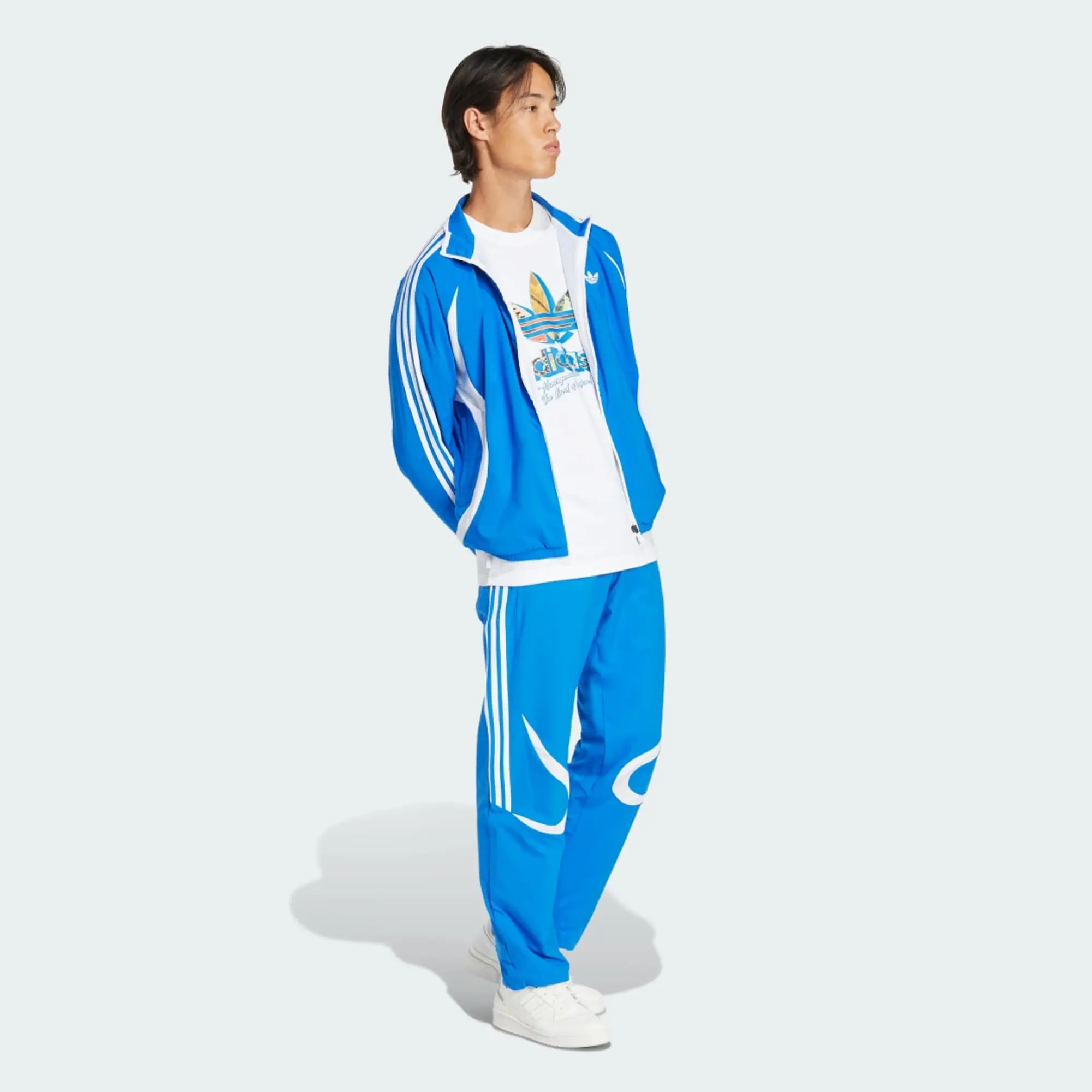 Jacket Adidas Adicolor Teamgeist Track Top Blue/ White L