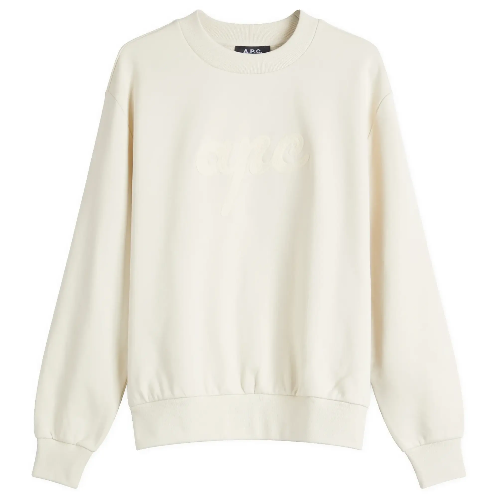 A.P.C. Women's Ethan Logo Sweatshirt Mastic