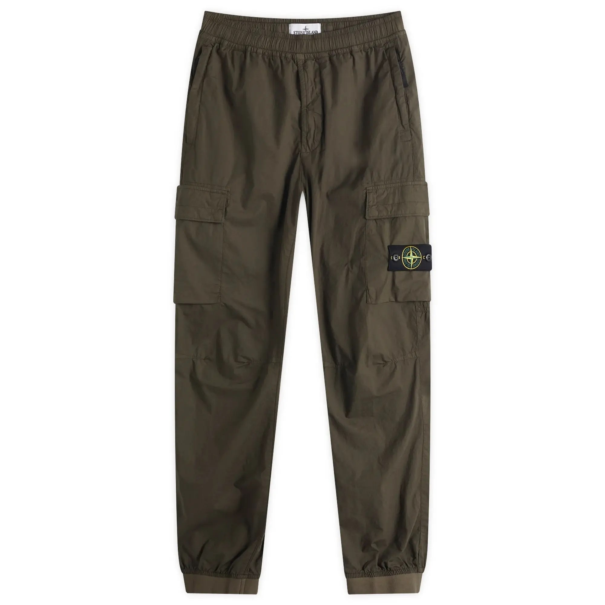 Stone Island Men's Tela Paracadute Cargo Pants Military Green