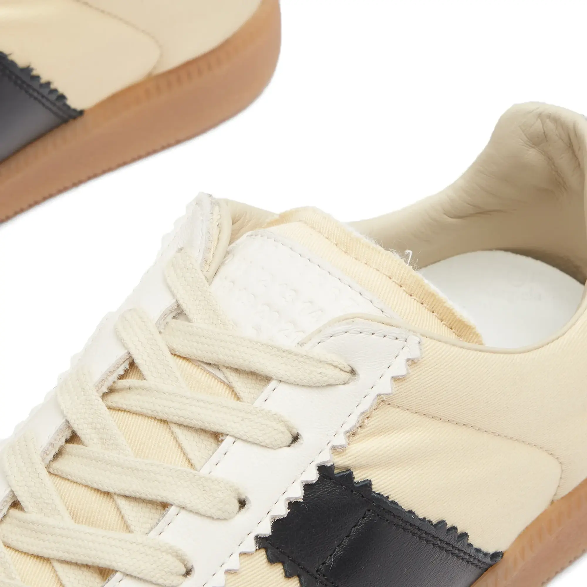 Maison Margiela Men's Replica Sneaker Black Vintage/Yellow Vintage