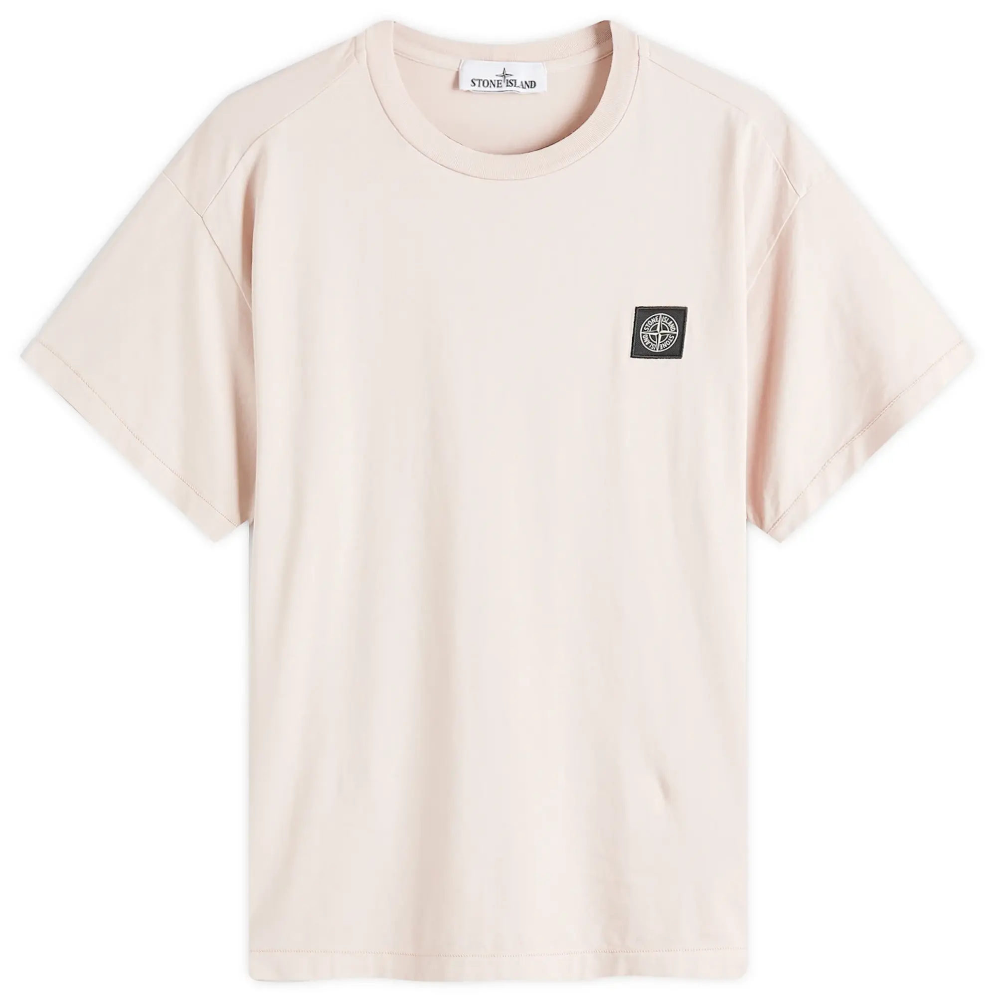 Stone Island Men's Patch Logo T-Shirt Antique Rose