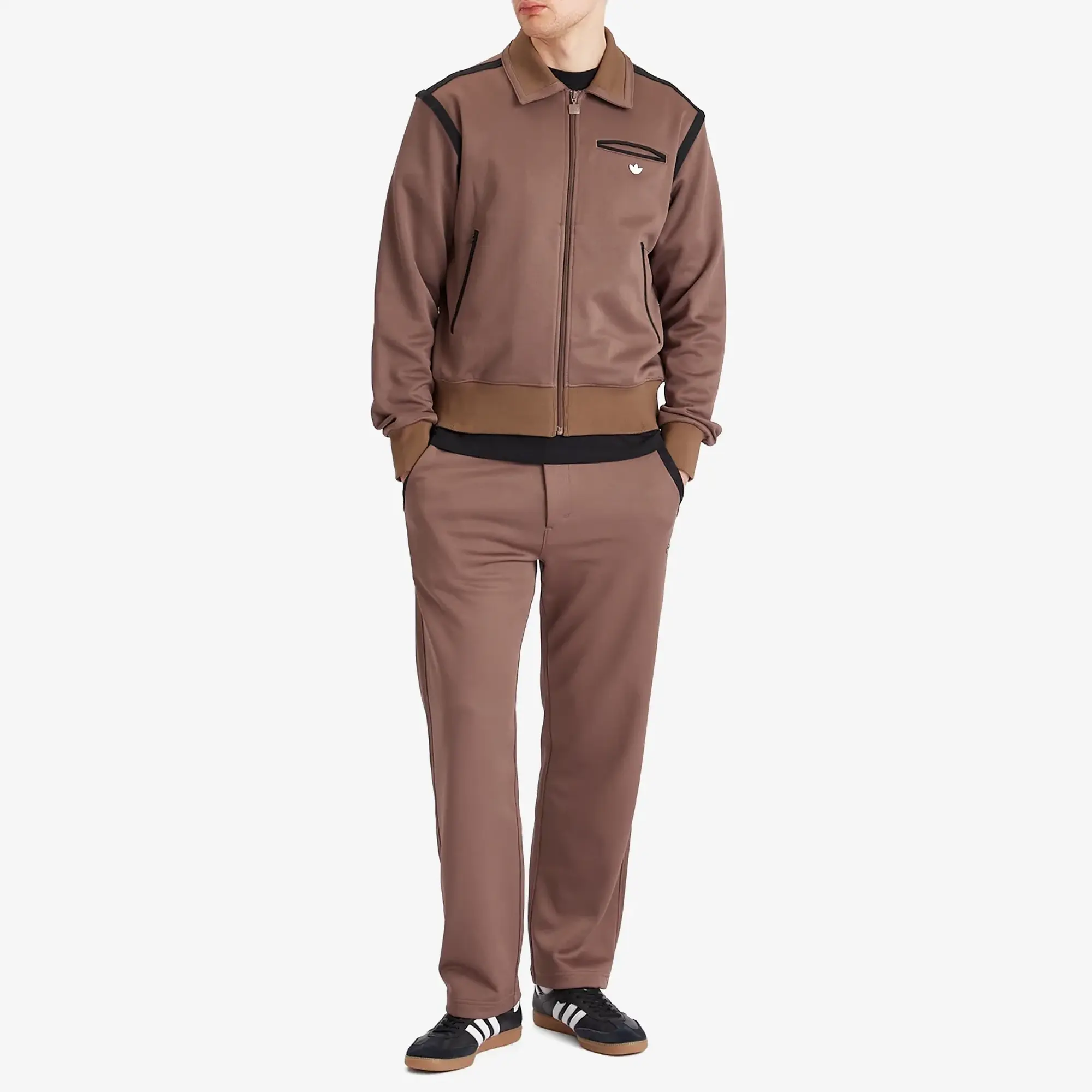 adidas Originals Premium Tailored Joggers, Brown