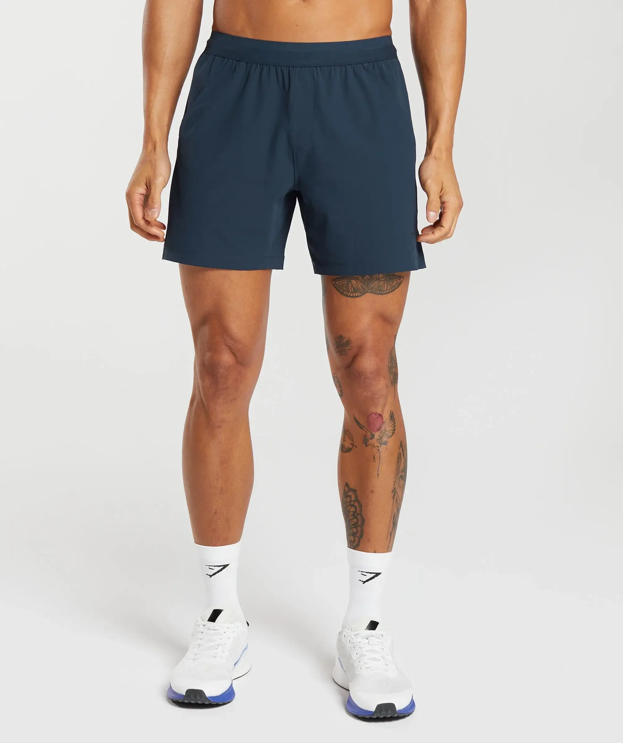 Gymshark Hybrid 6 Shorts - Navy