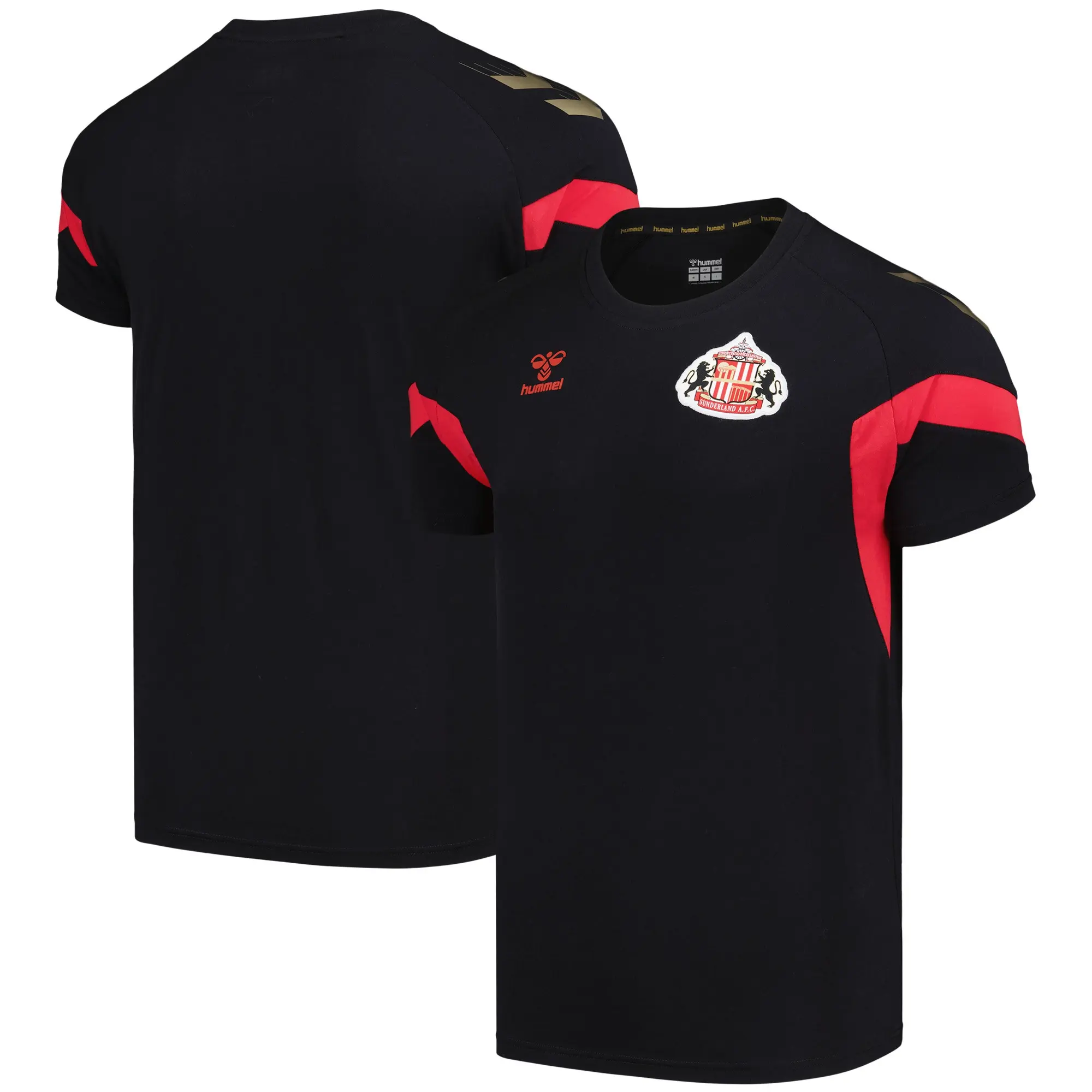 Sunderland Hummel Travel T-Shirt - Black - Kids