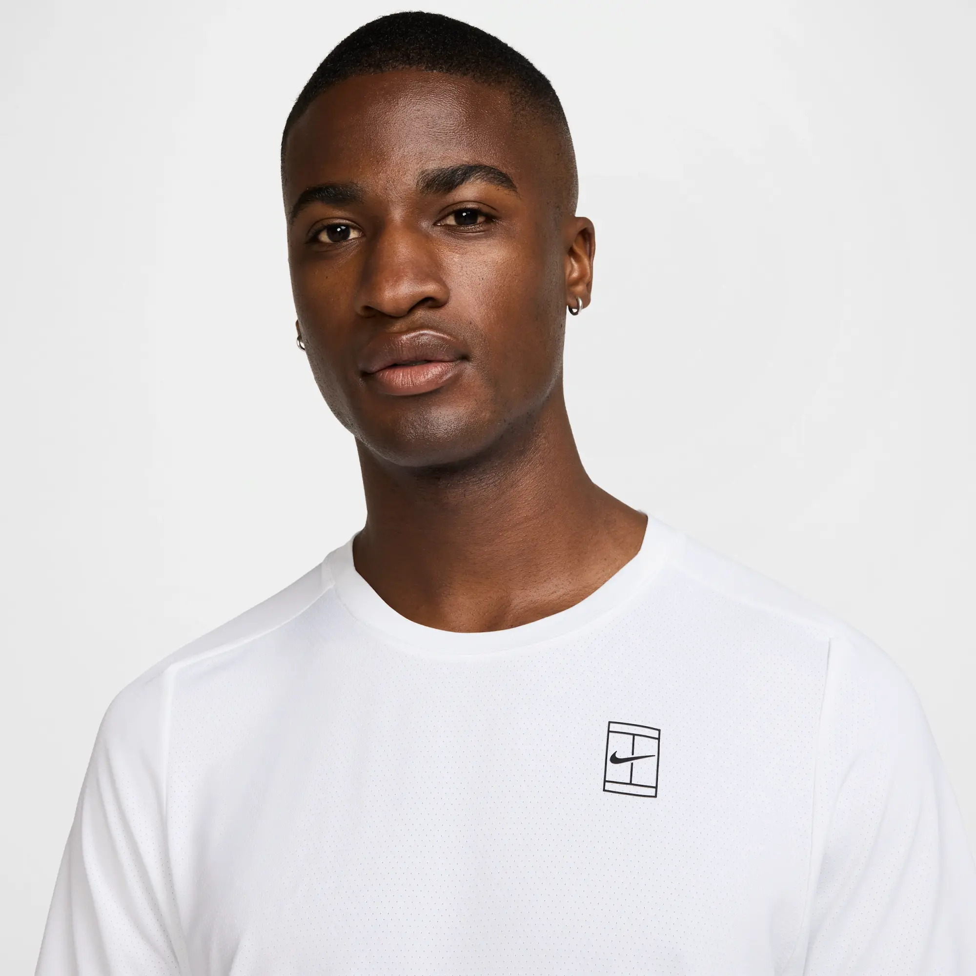 NikeCourt Advantage Men's Top - White - Polyester/Elastane