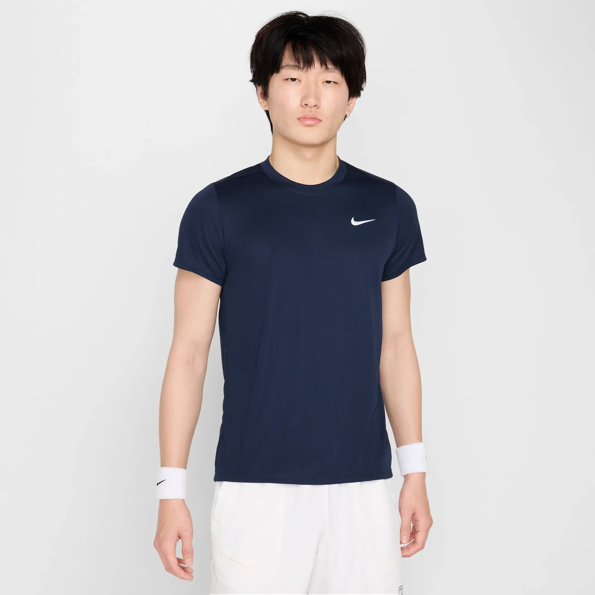 NikeCourt Victory Men's NikeCourt Top - Blue - Polyester