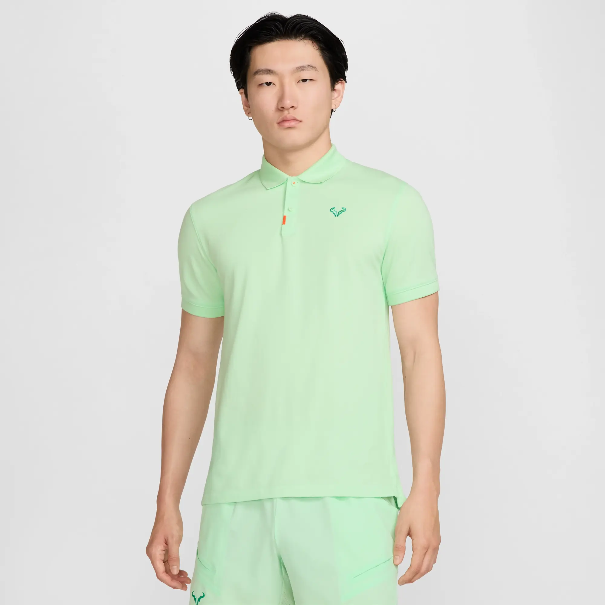 The Nike Polo Rafa Men's Slim-Fit Polo - Green - Cotton/Polyester