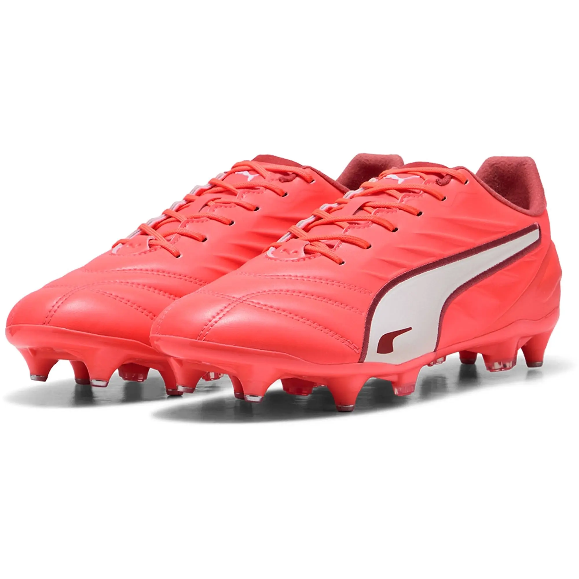 Puma King Pro Sg Unlimited - Glowing Red/Puma White/Red Fire - ['Red']