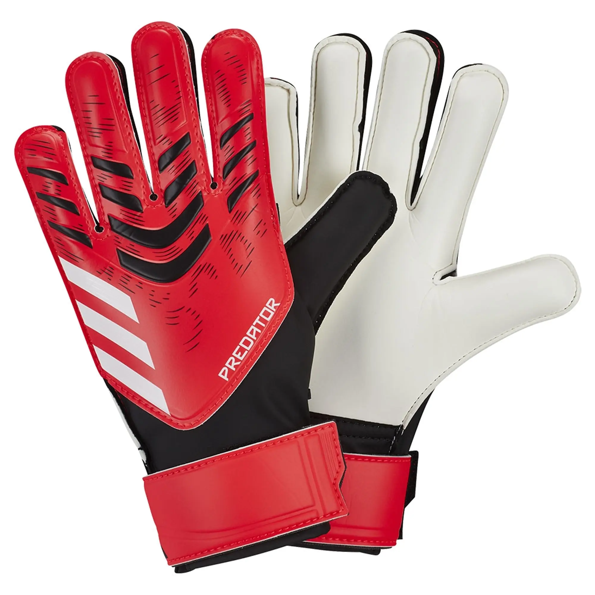 Adidas Goalkeeper Gloves Predator Training Pure Victory - ['Red']