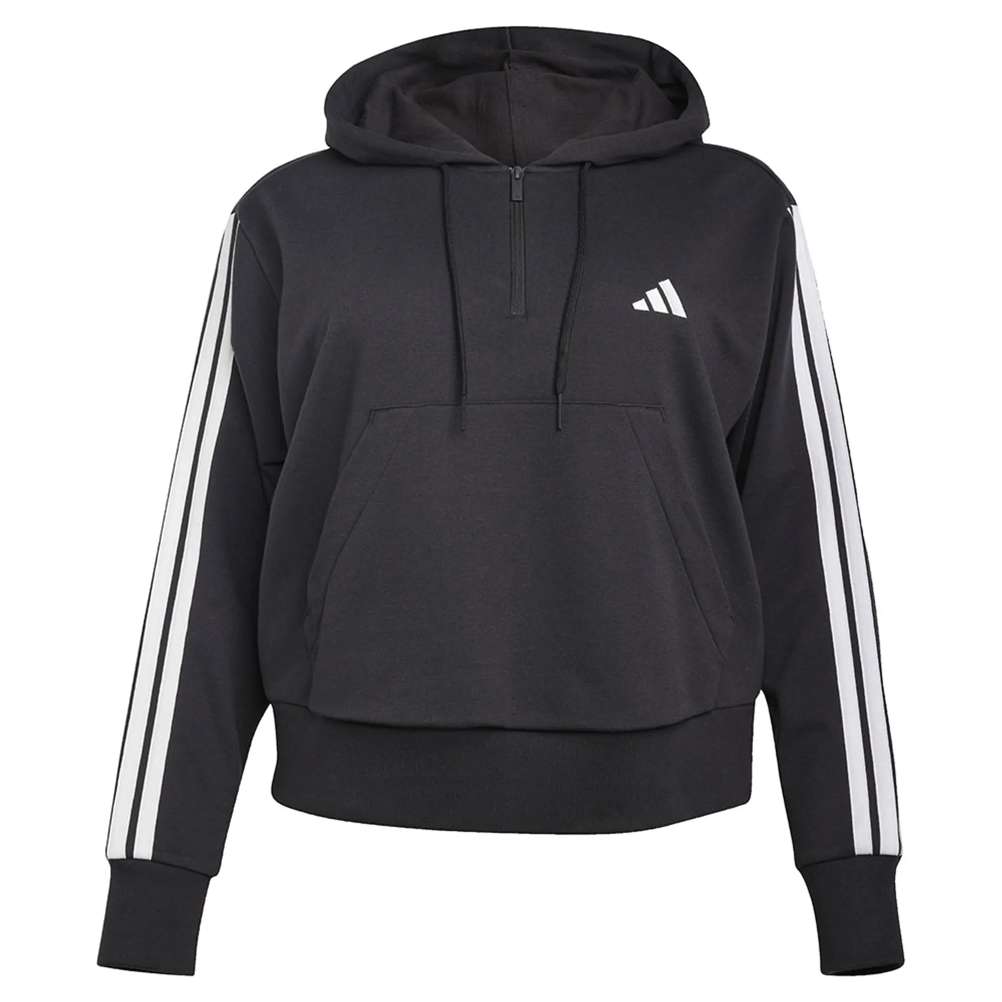 Adidas Essentials 3 Stripes French Terry Plus Hoodie