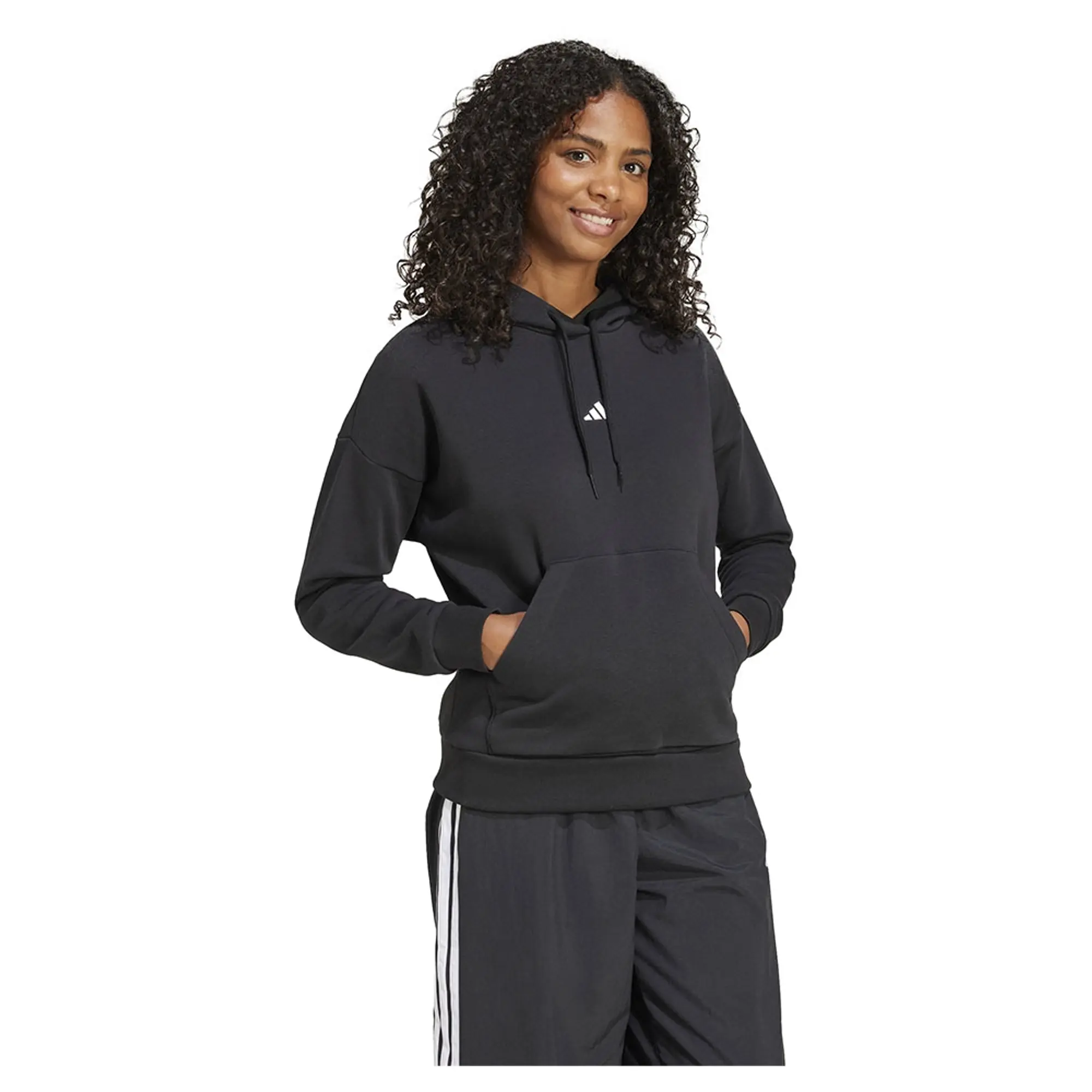 Adidas Essentials Small Logo Feel Cozy Hoodie