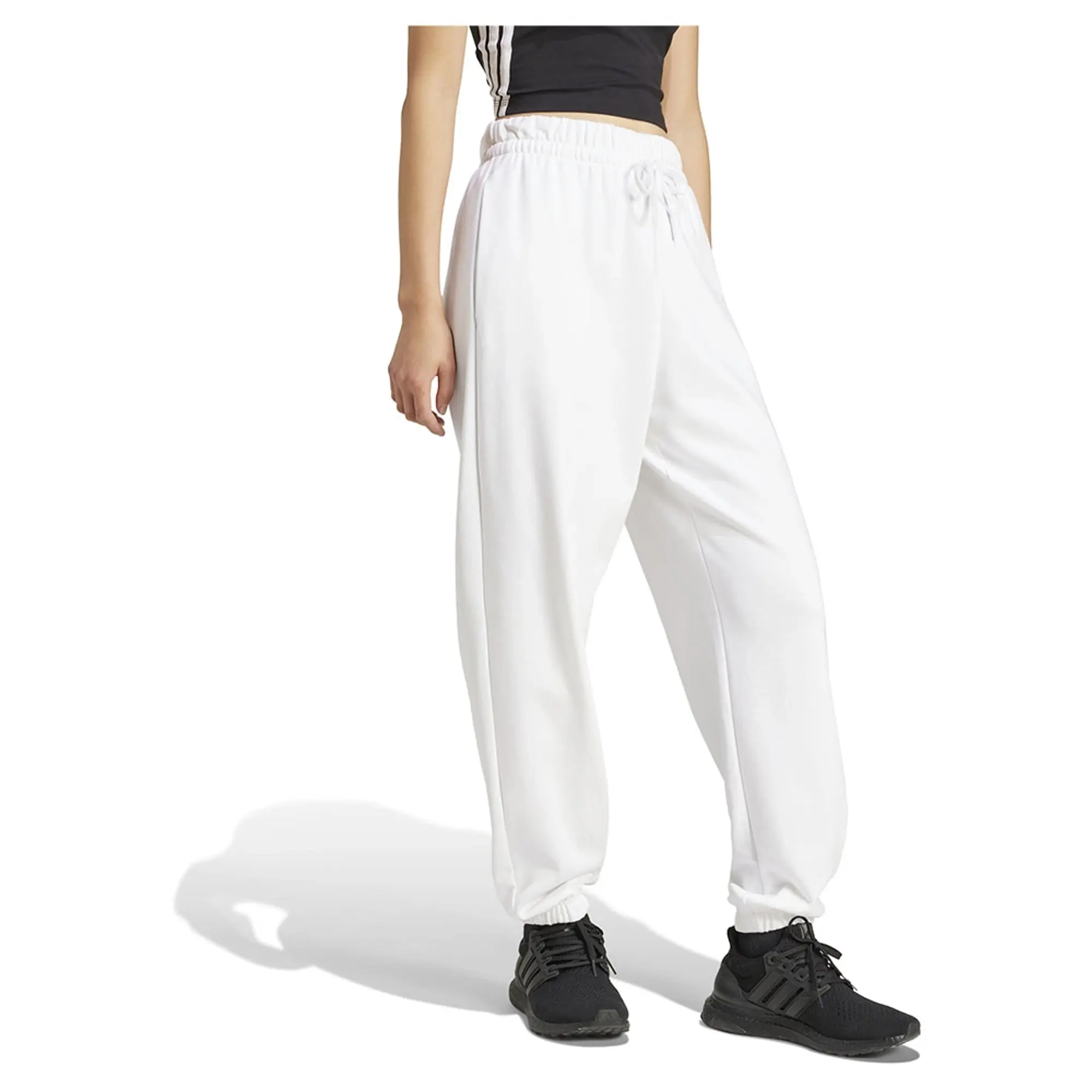Adidas Essentials Small Logo French Terry Cuffed Joggers