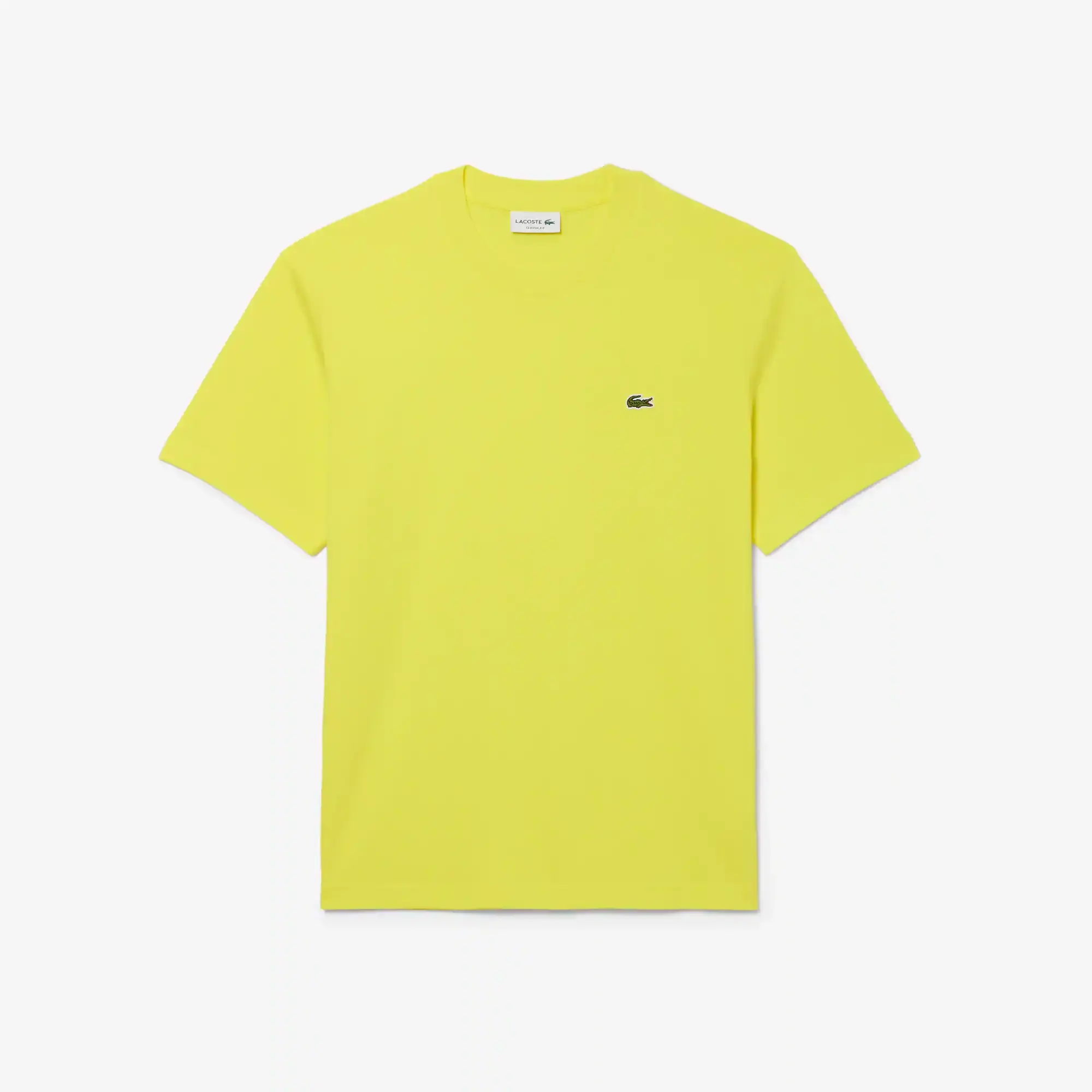 Lacoste Cotton T-shirt - Yellow