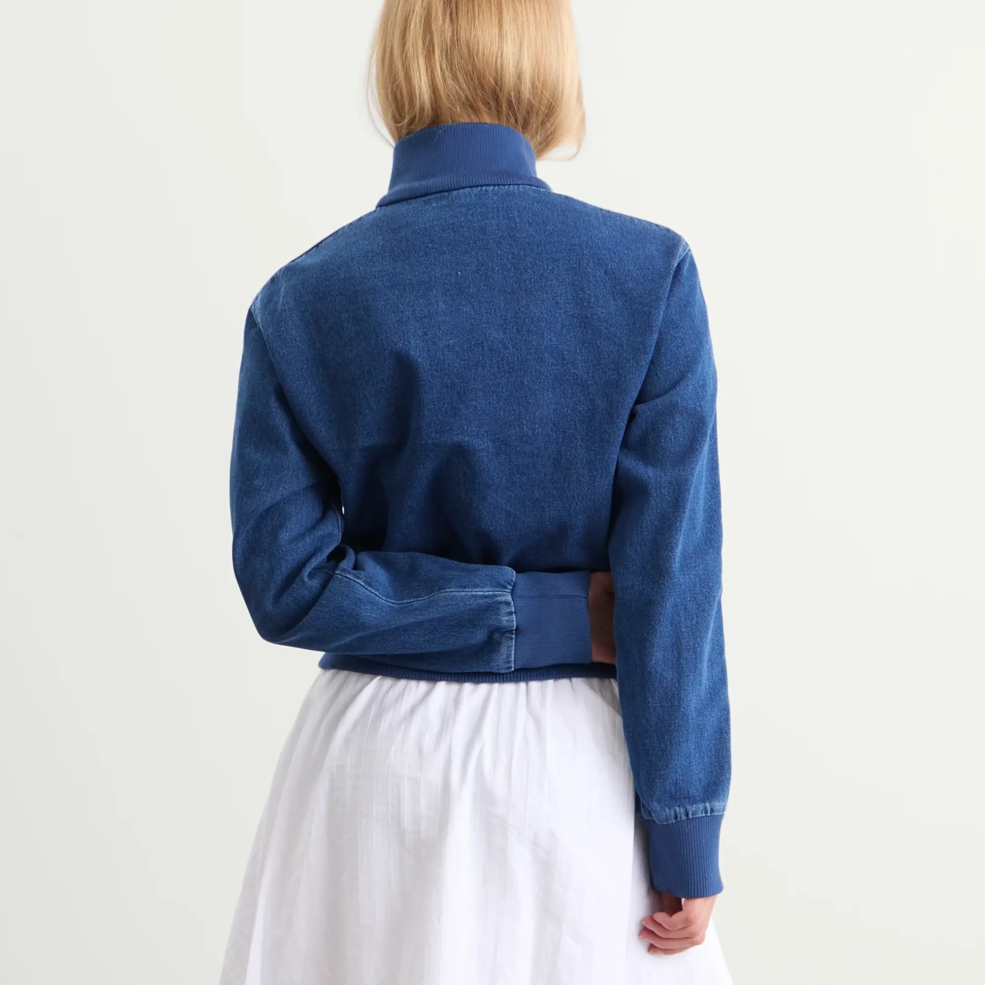 adidas Originals Women Adicolor Denim Track Top
