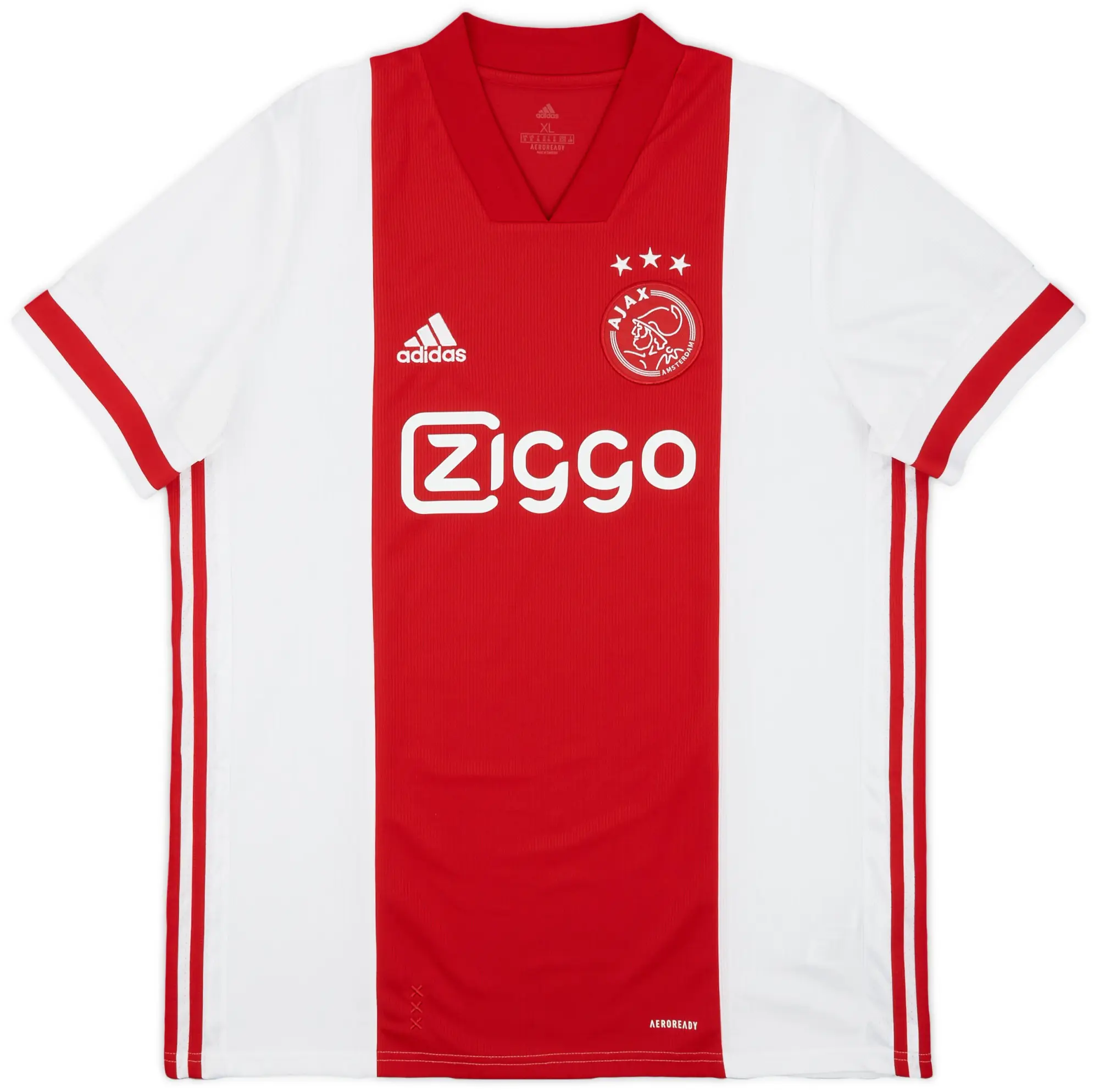 adidas 2020-21 Ajax Home Shirt - 9/10 - (XL)