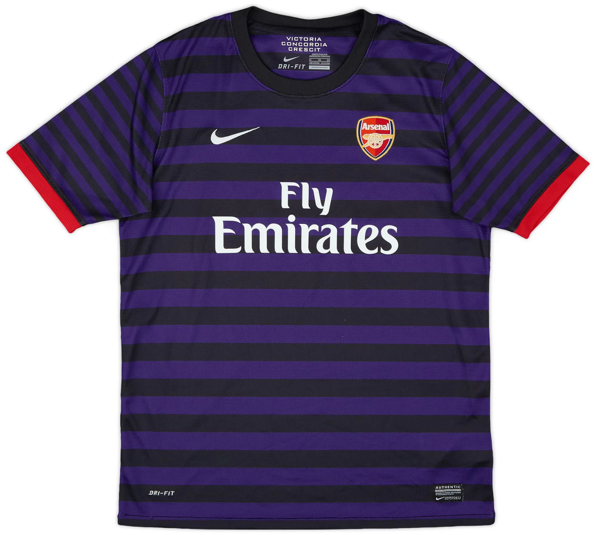 Nike 2012-13 Arsenal Away Shirt - 9/10 - (XL.Boys)