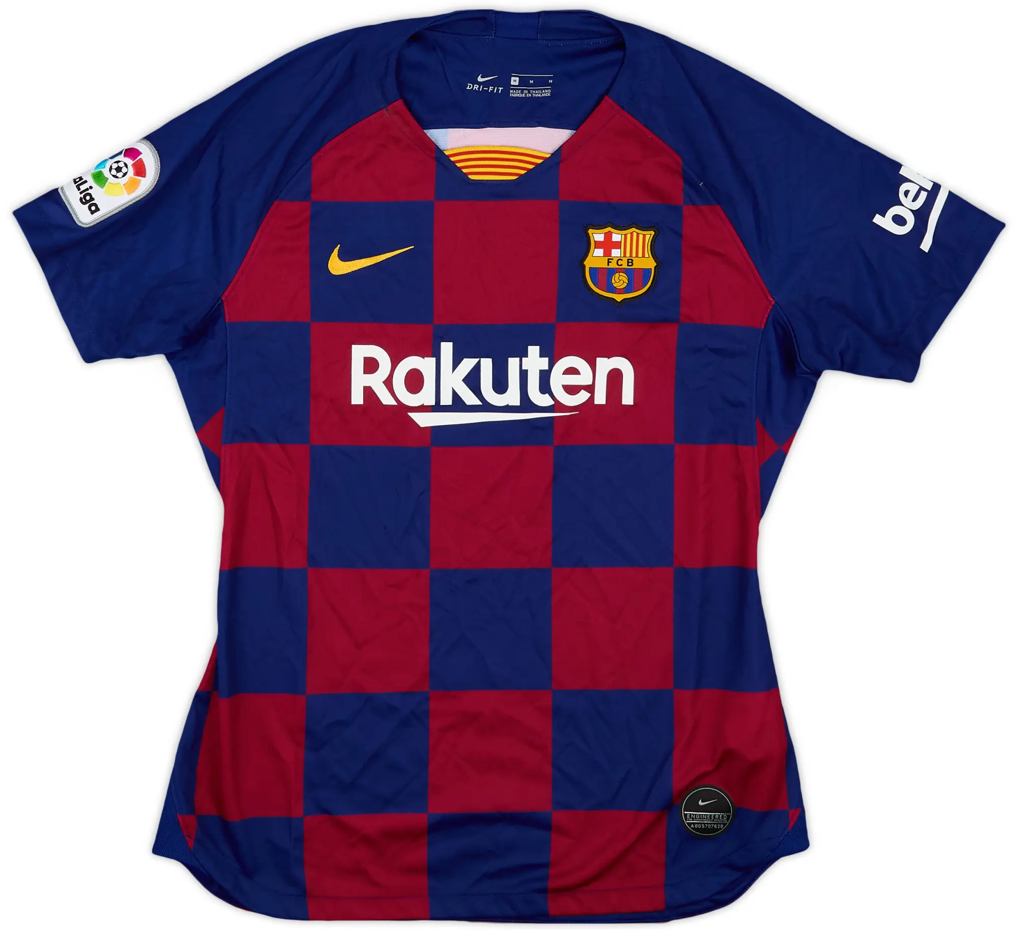 Nike 2019-20 Barcelona Home Shirt - 8/10 - (Women's M)