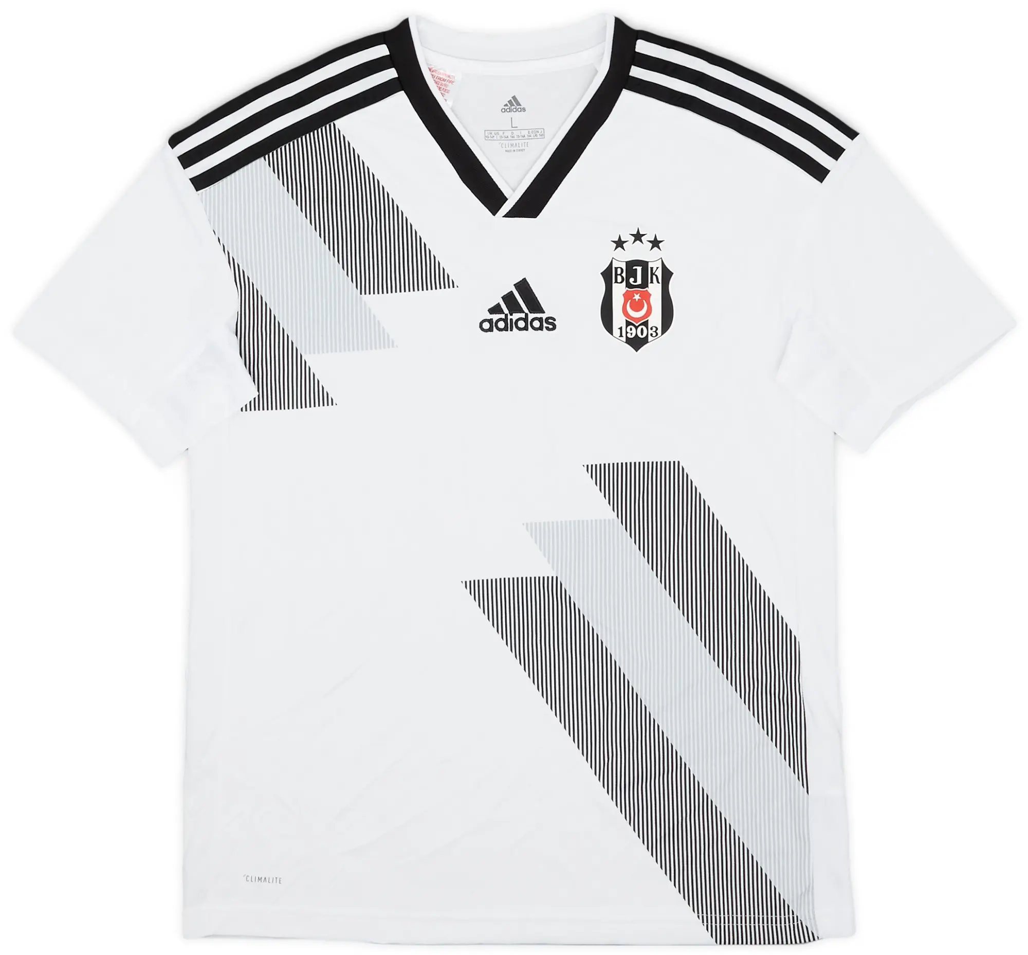 adidas 2019-20 Besiktas Home Shirt - 10/10 - (L.Boys)