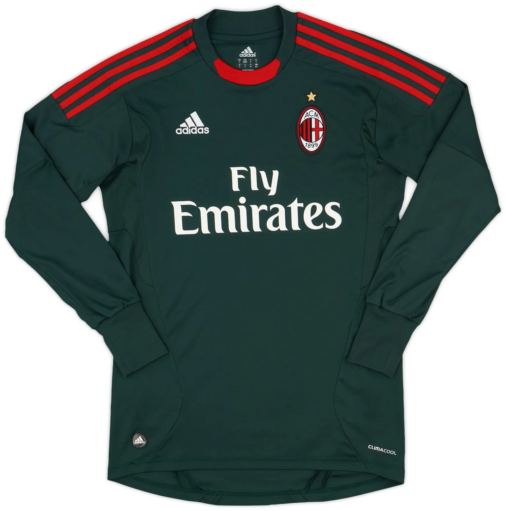 adidas 2011-12 AC Milan GK Shirt - 9/10 - (S)