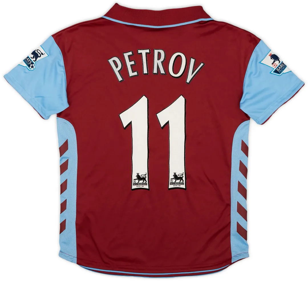 ウェア Hummel Aston Villa FC football shirts Hummel Aston Villa Boys SS Home Shirt 2006/07 | AVLH06801557used