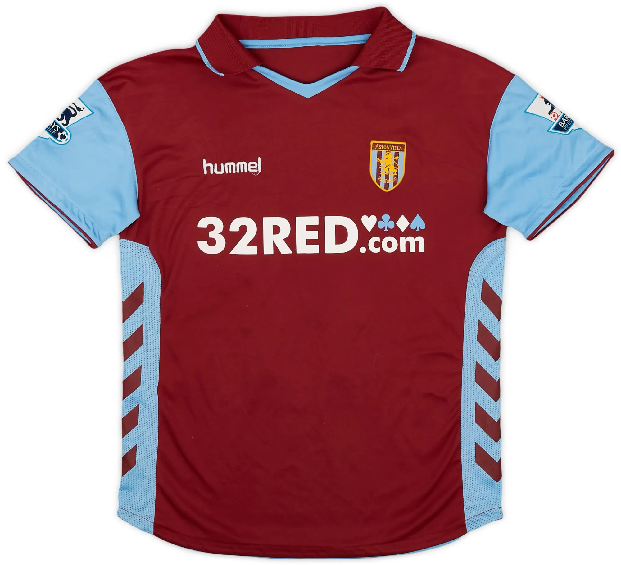 Hummel Aston Villa Boys SS Home Shirt 2006/07 | AVLH06801557used