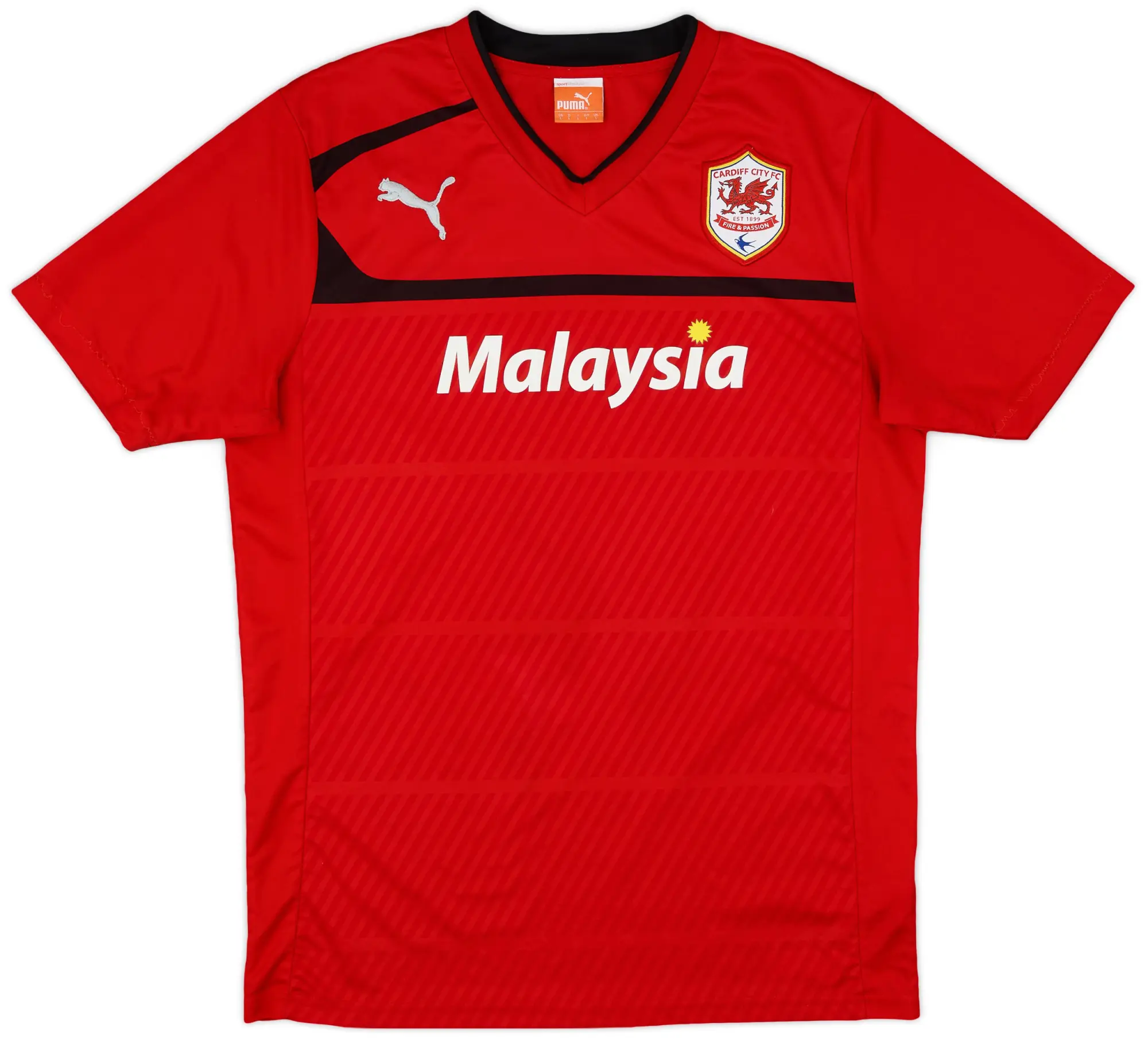 Puma 2012-13 Cardiff Home Shirt - 6/10 - (L)