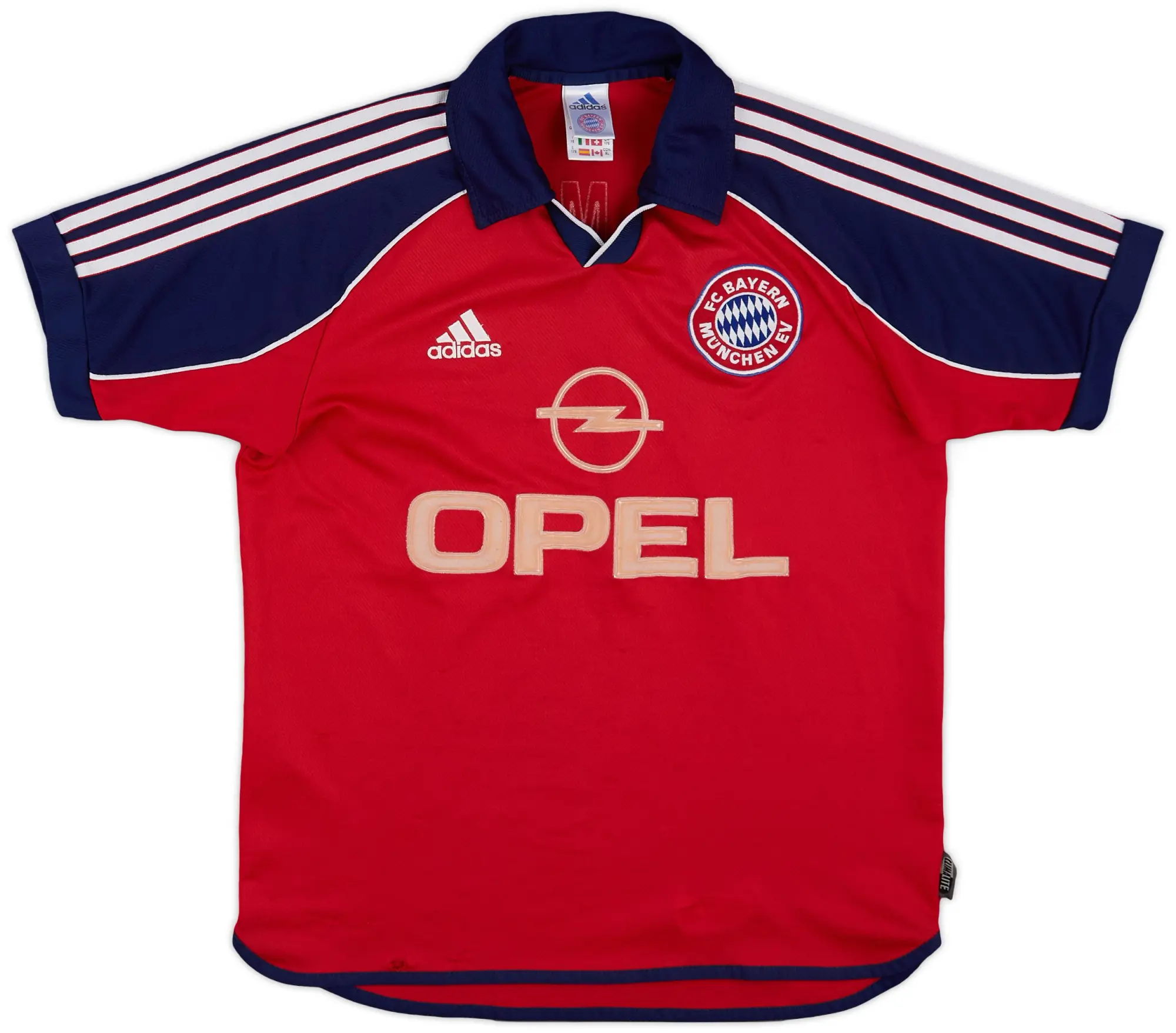 adidas 1999-01 Bayern Munich Home Shirt - 6/10 - (XL.Boys)