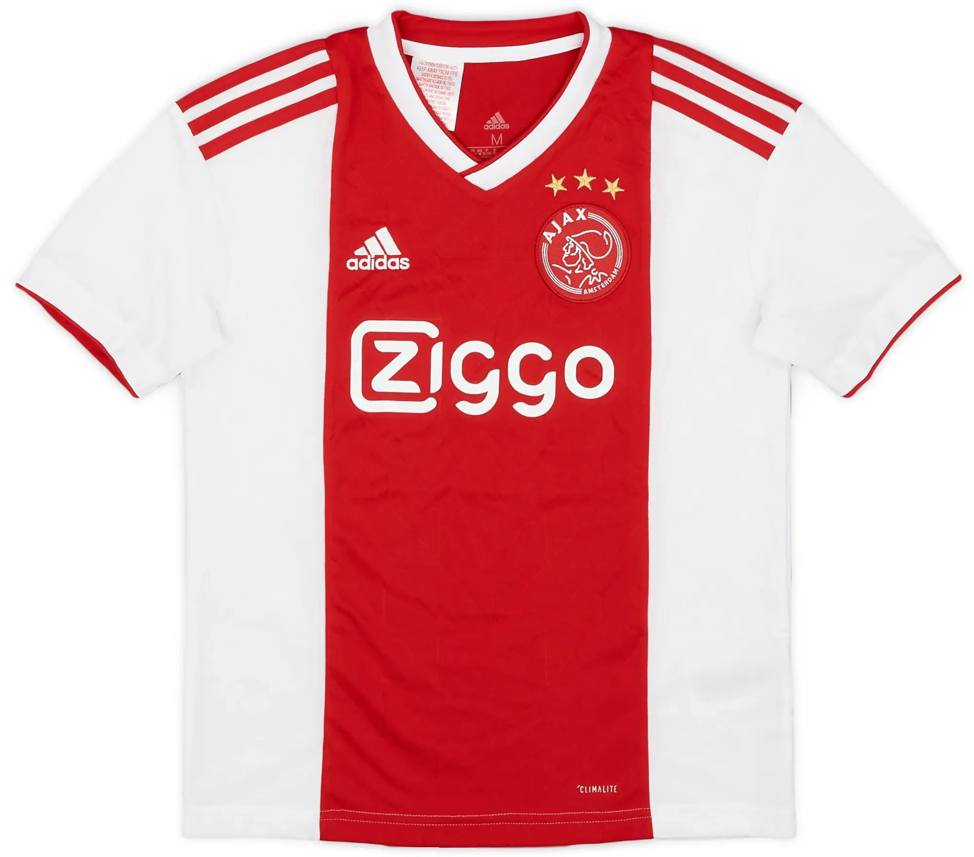 adidas 2018-19 Ajax Home Shirt - 8/10 - (M.Boys)