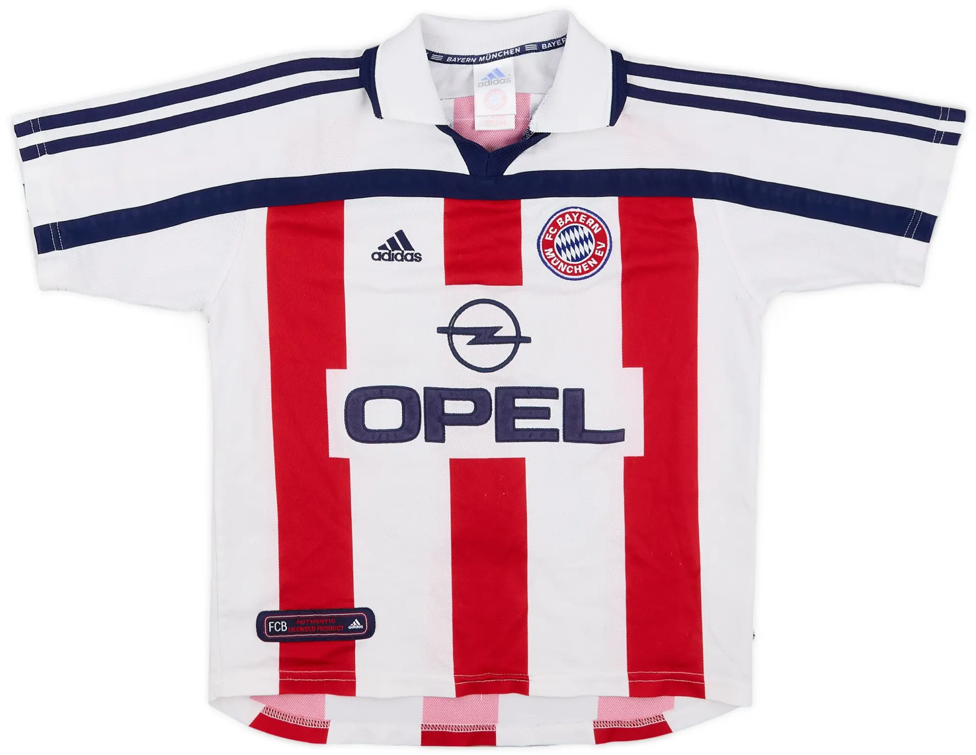 adidas 2000-01 Bayern Munich Away Shirt #13 - 8/10 - (L.Boys)