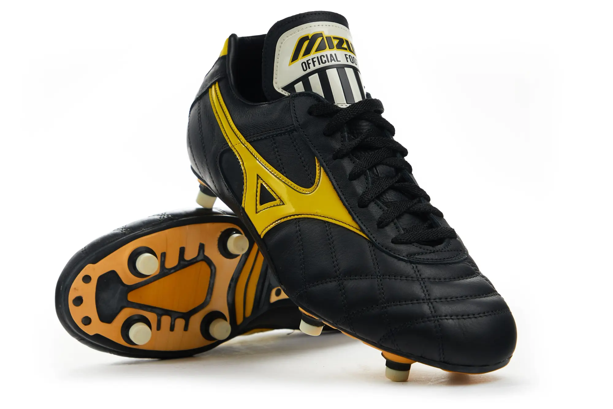 1992 Mizuno Juventus Pro Football Boots - 3/10 - FG (UK 7)