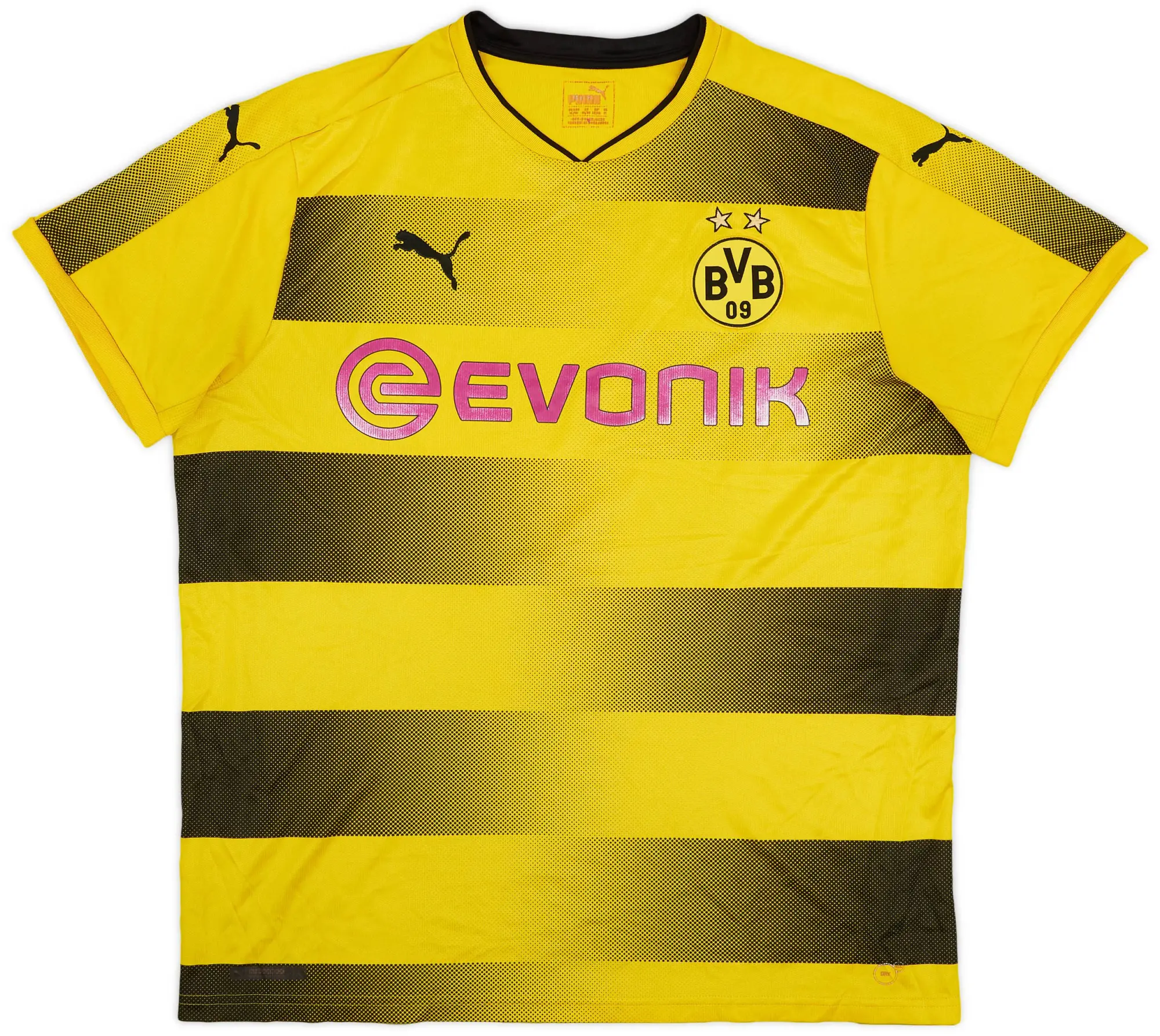 Puma 2017-18 Borussia Dortmund Home Shirt - 5/10 - (Women's XL)