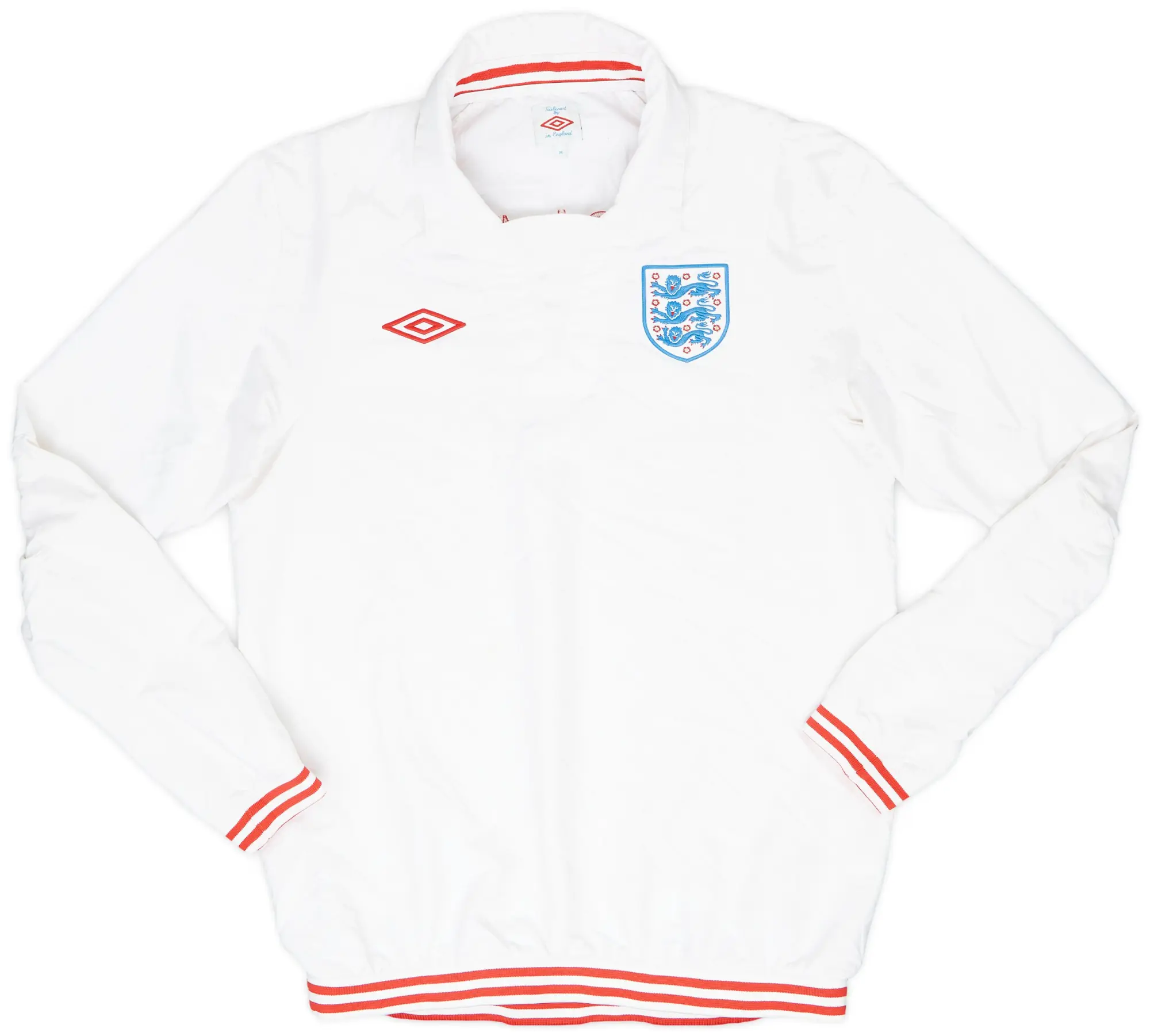 2010-11 England Umbro Drill Top - 7/10 - (M)