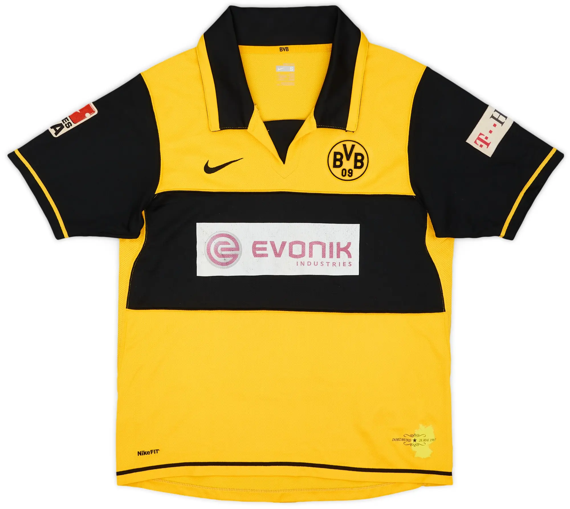 Nike 2007-08 Borussia Dortmund Home Shirt - 5/10 - (S)